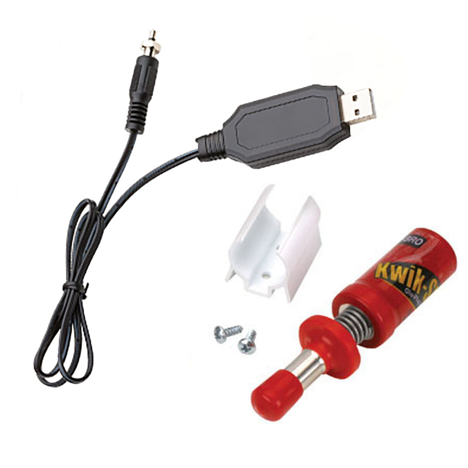 Dubro Products Kwik Start Glow Driver with USB Charger