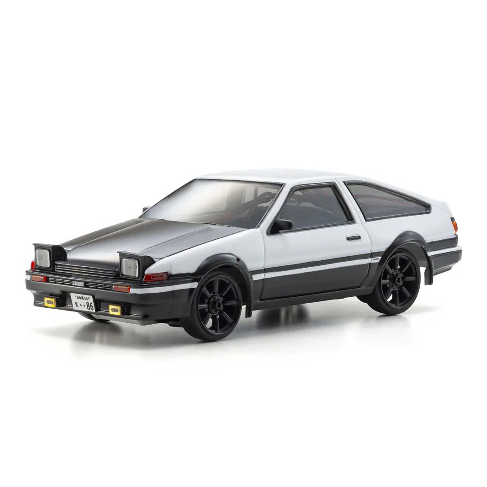 Kyosho 1/28 Toyota Trueno AE86 2WD On-Road First Mini-Z RTR, White