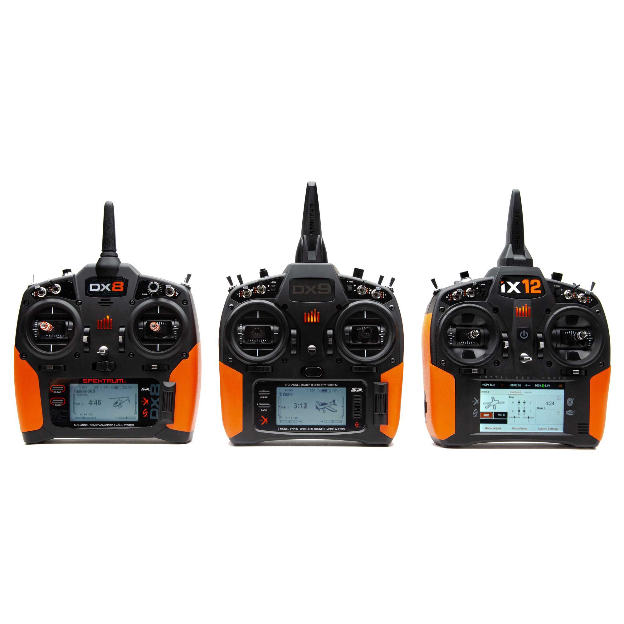 Spektrum Orange Grip Set with Tape: DX9