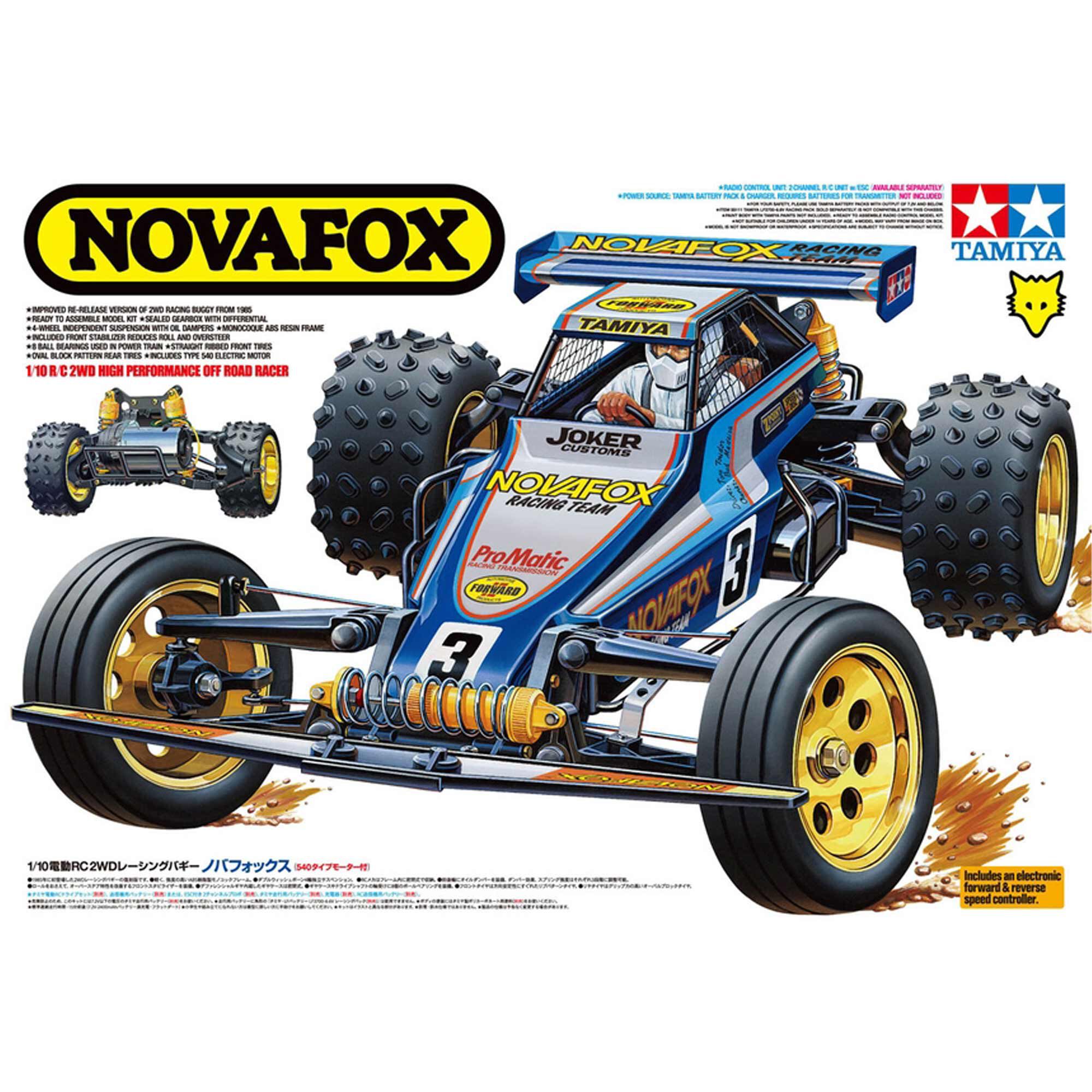 Tamiya 1/10 Novafox 2WD Off-Road Buggy Kit