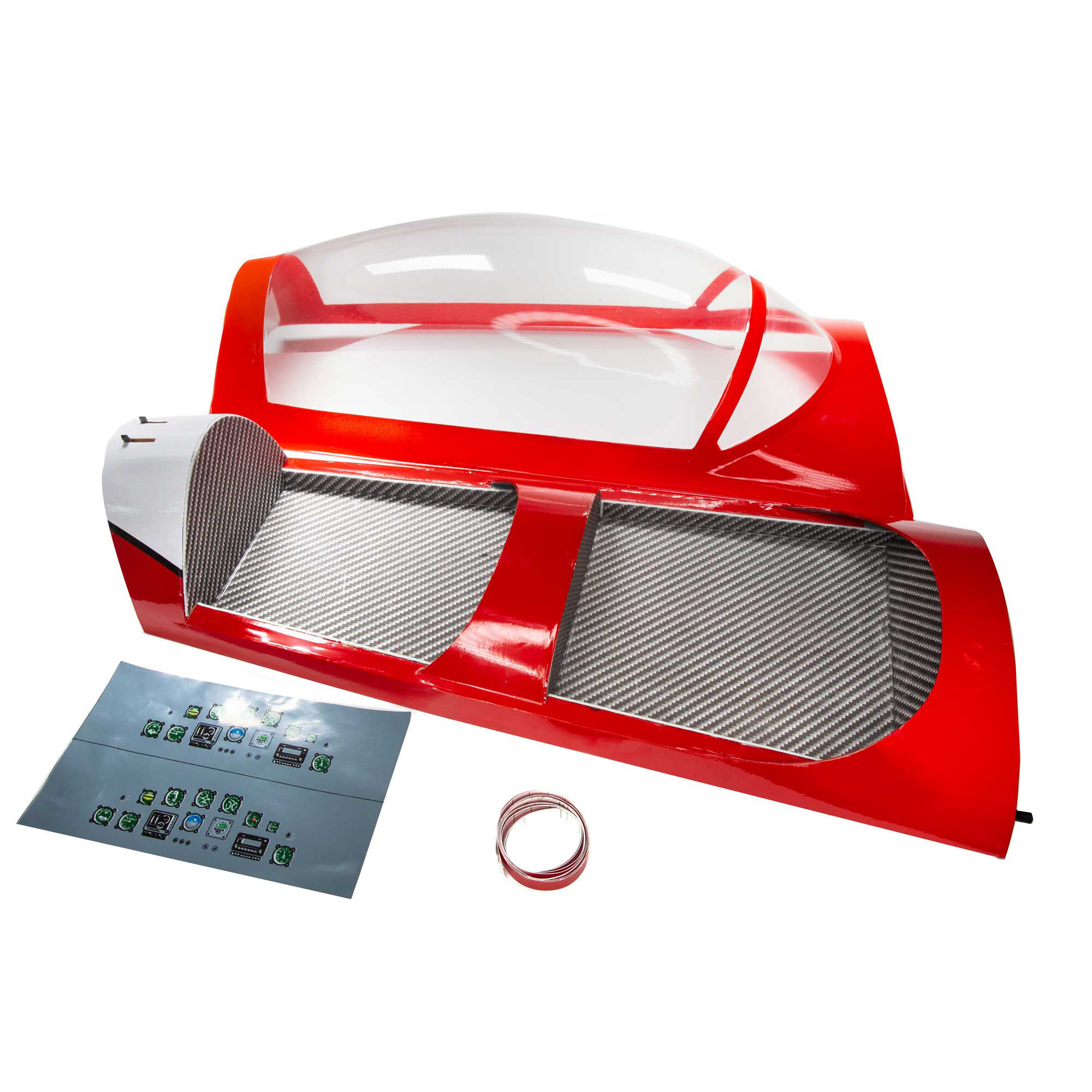 Hangar 9 Top Hatch & Canopy: Pitts S-2B