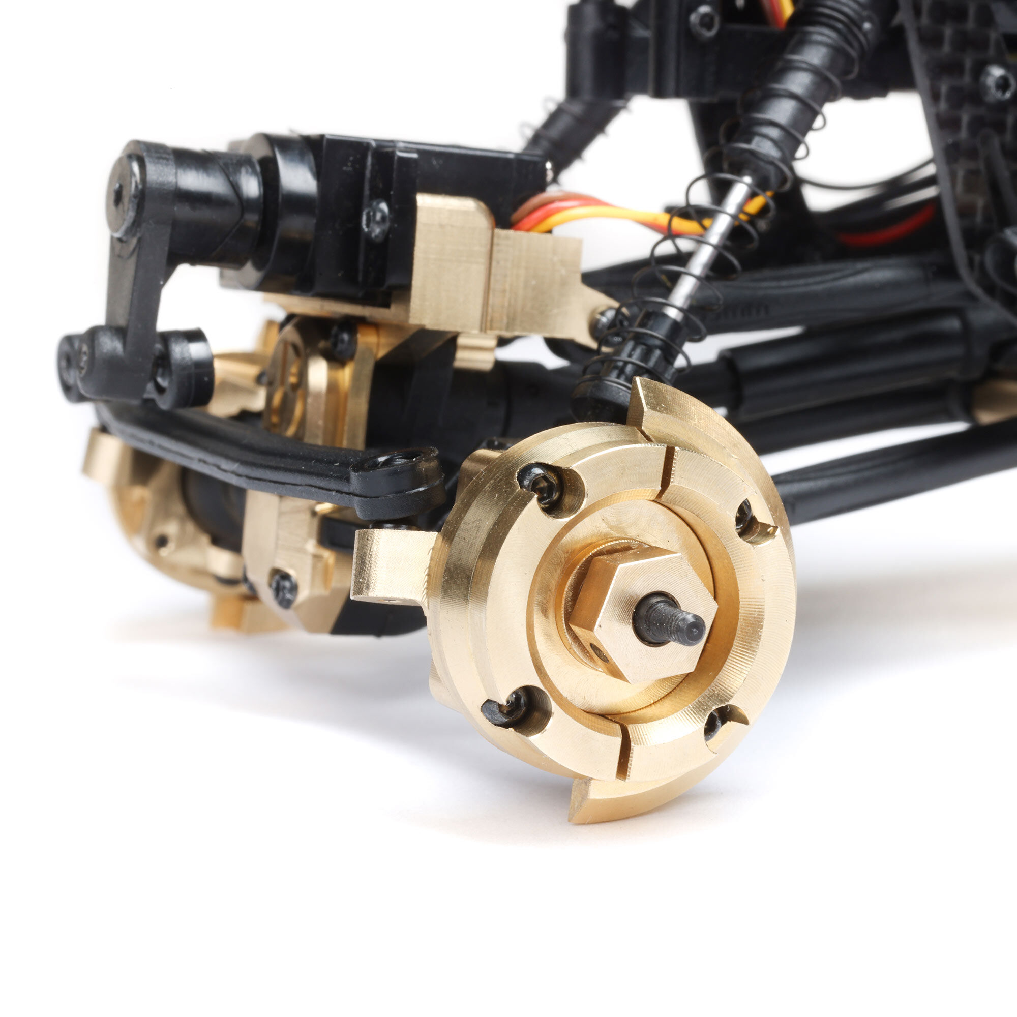 Axial Knuckles, Brass (L/R): SCX24, AX24