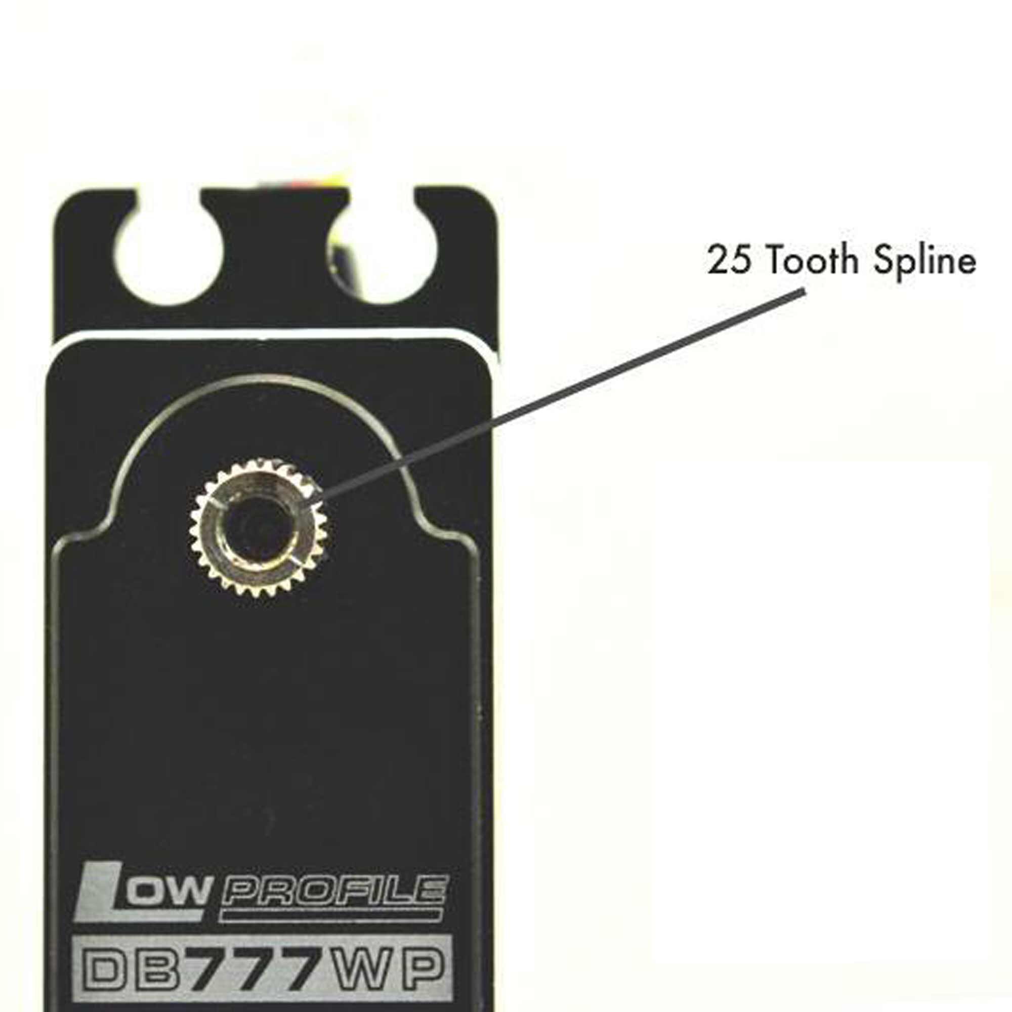 Hitec RCD Inc. DB777WP Standard Digital Brushless Waterproof Metal Gear Surface Servo