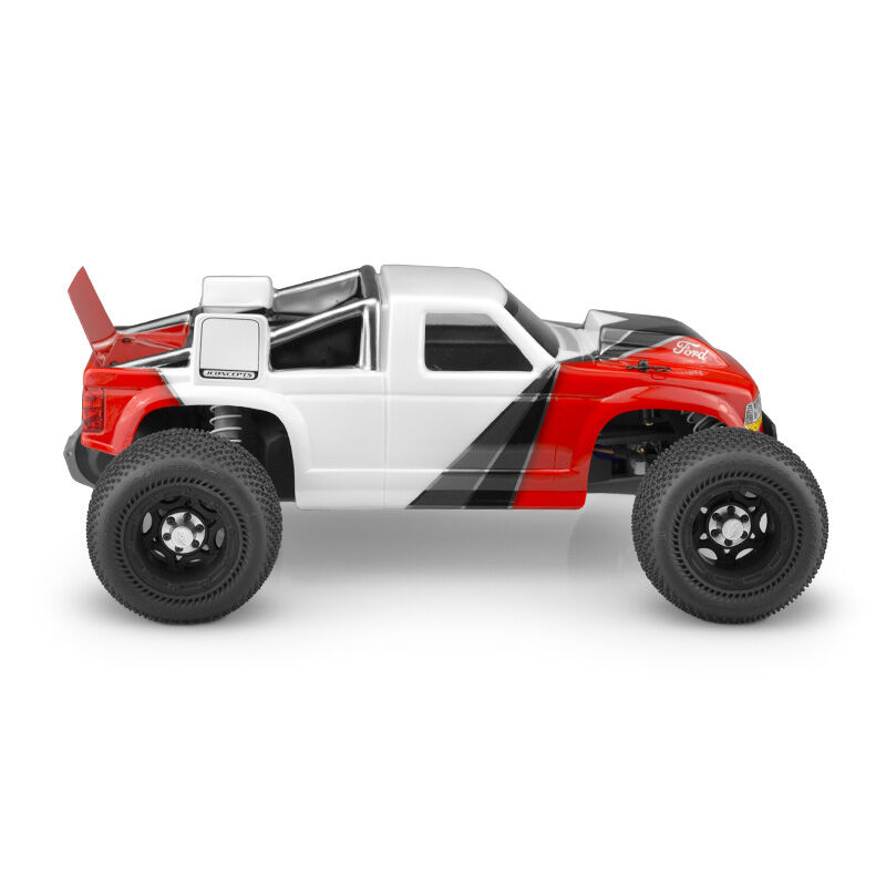 JConcepts, Inc. 1/10 1993 Ford F-150 Clear Body with Spoiler: Rustler VXL