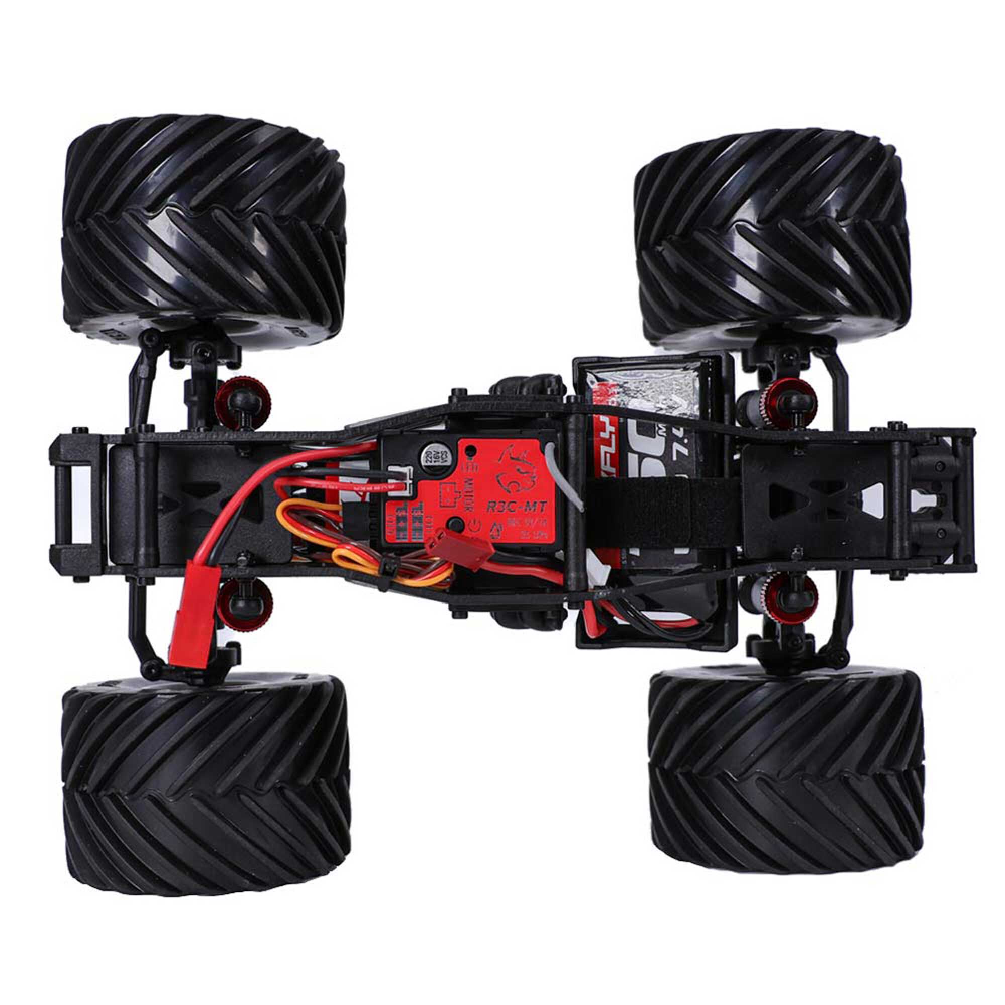 Redcat Racing 1/18 MT-18 4x4 Monster Truck RTR, Red
