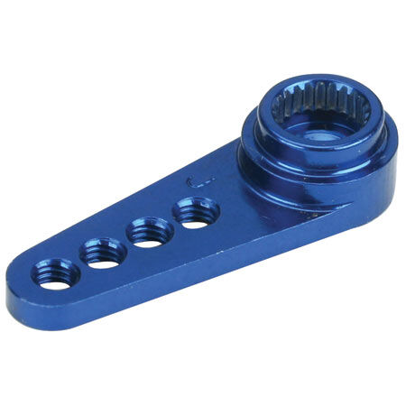 Dynamite 1/2 Machined Aluminum 23T Servo Arm, Blue
