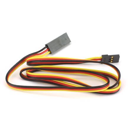 Hitec RCD Inc. Servo Extension Lead: JR/S 24" Heavy-Duty