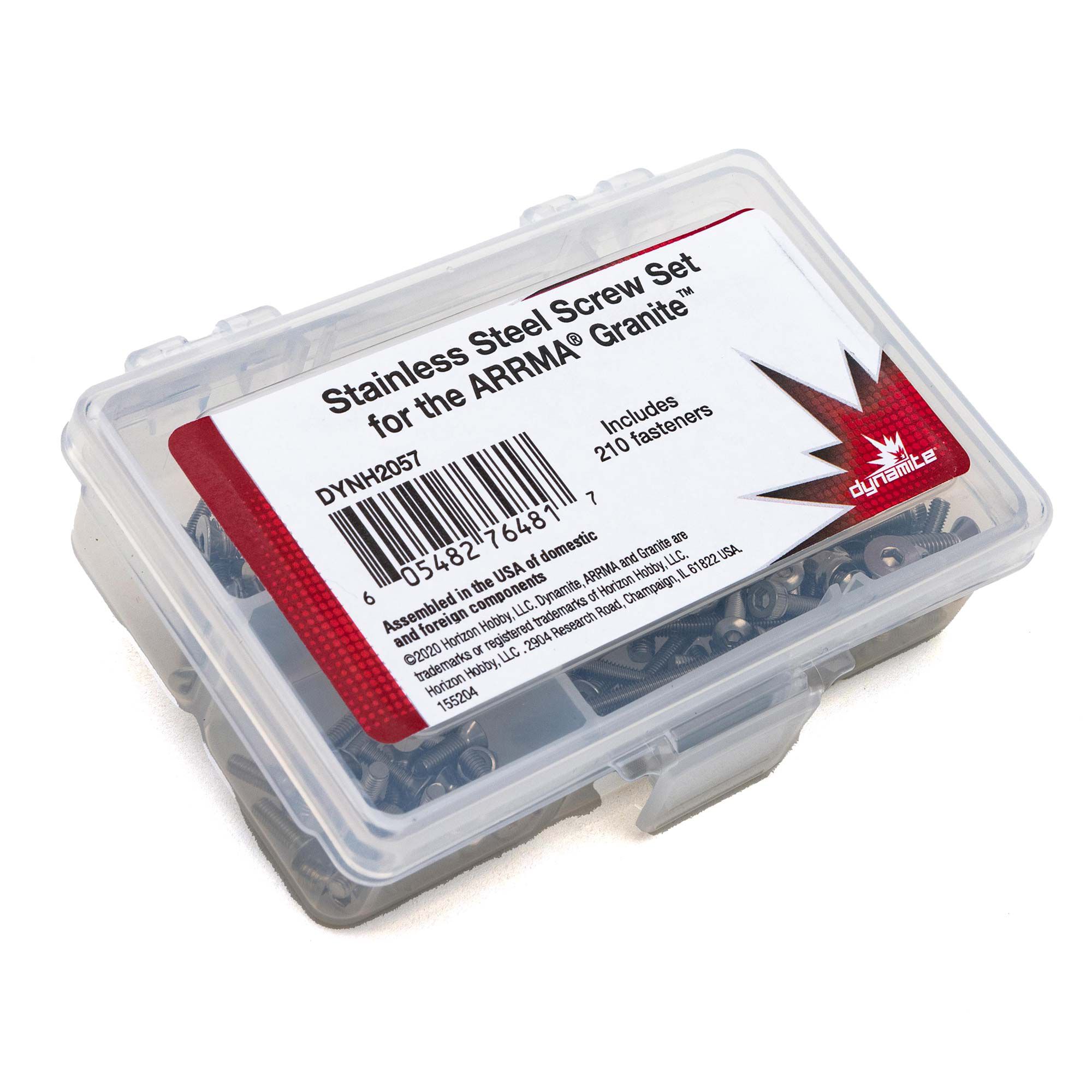 Dynamite Stainless Steel Screw Set: ARRMA GRANITE