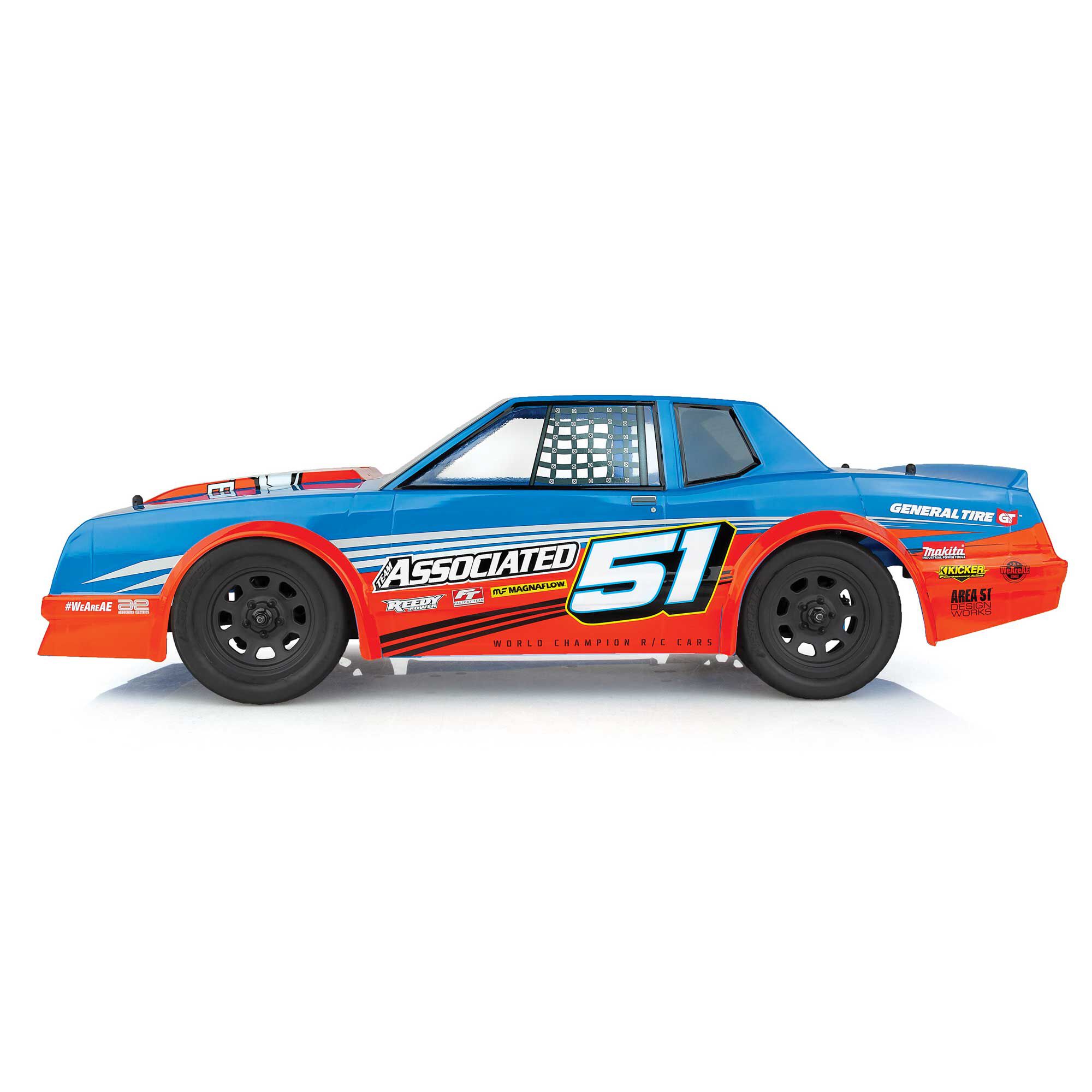 Team Associated 1/10 SR10M 2WD Dirt Oval RTR, Blue