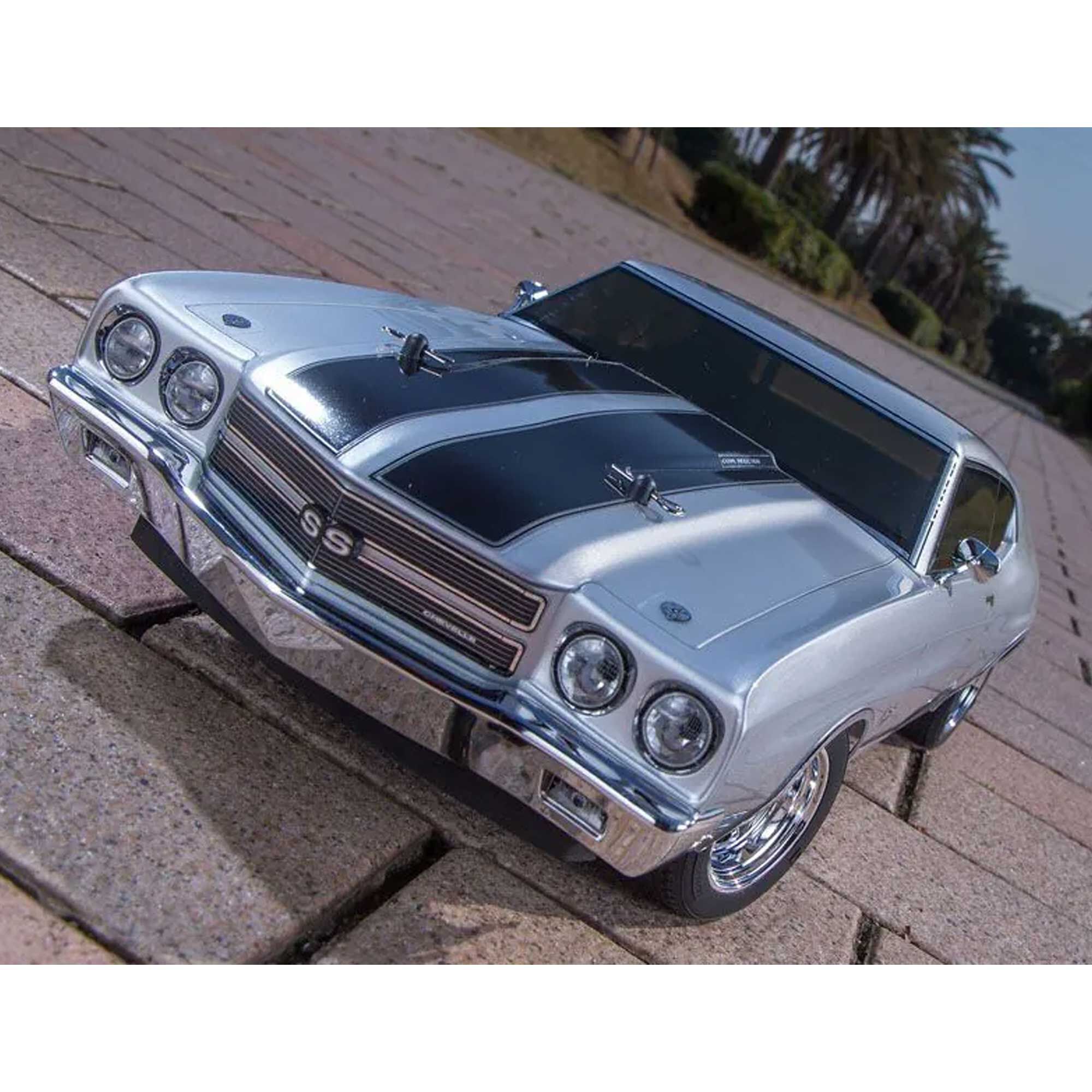 Kyosho 1/10 Fazer Mk2 1970 Chevy Chevelle SS 454 4x4 Electric Touring RTR, Cortez Silver