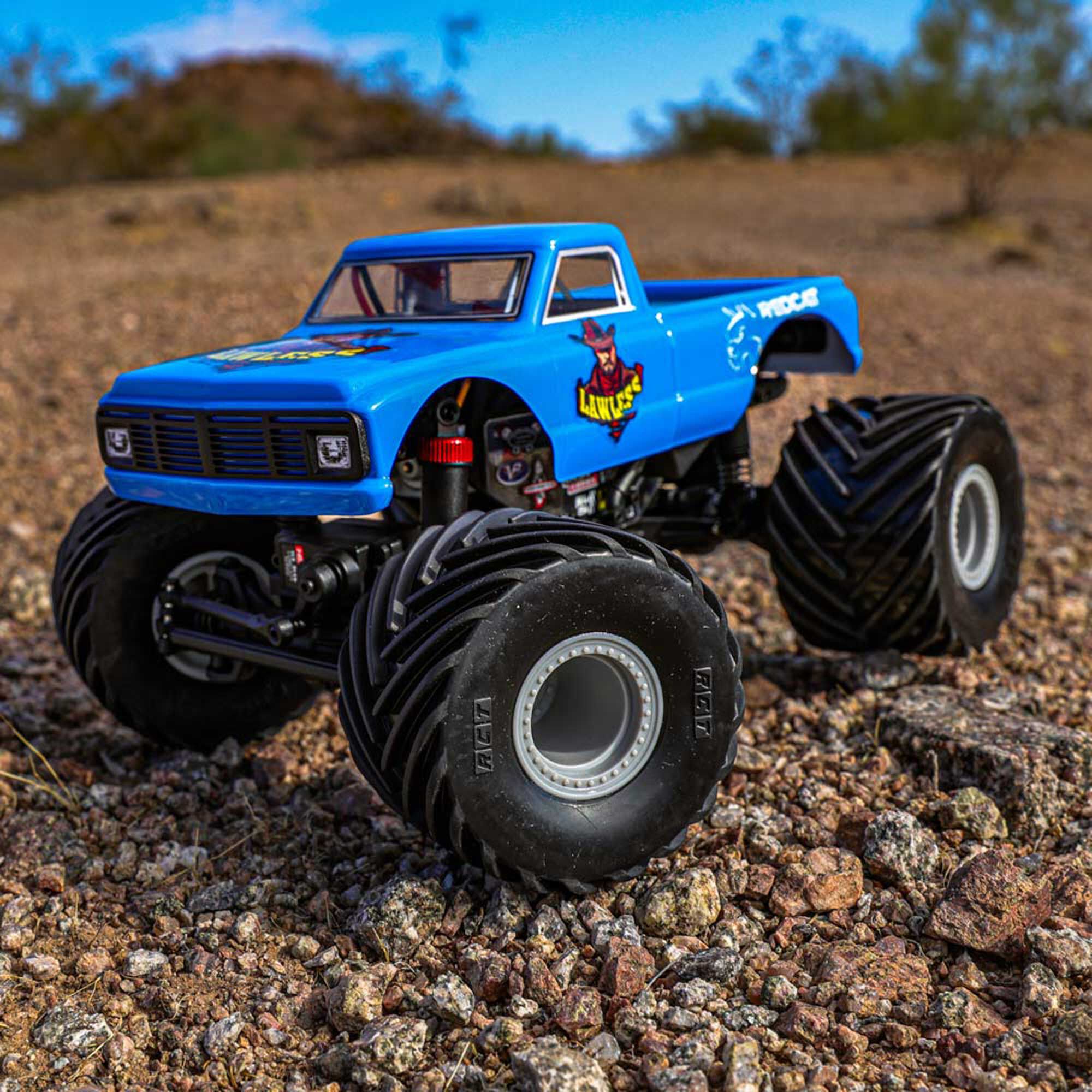 Redcat Racing 1/18 MT-18 4x4 Monster Truck RTR, Blue