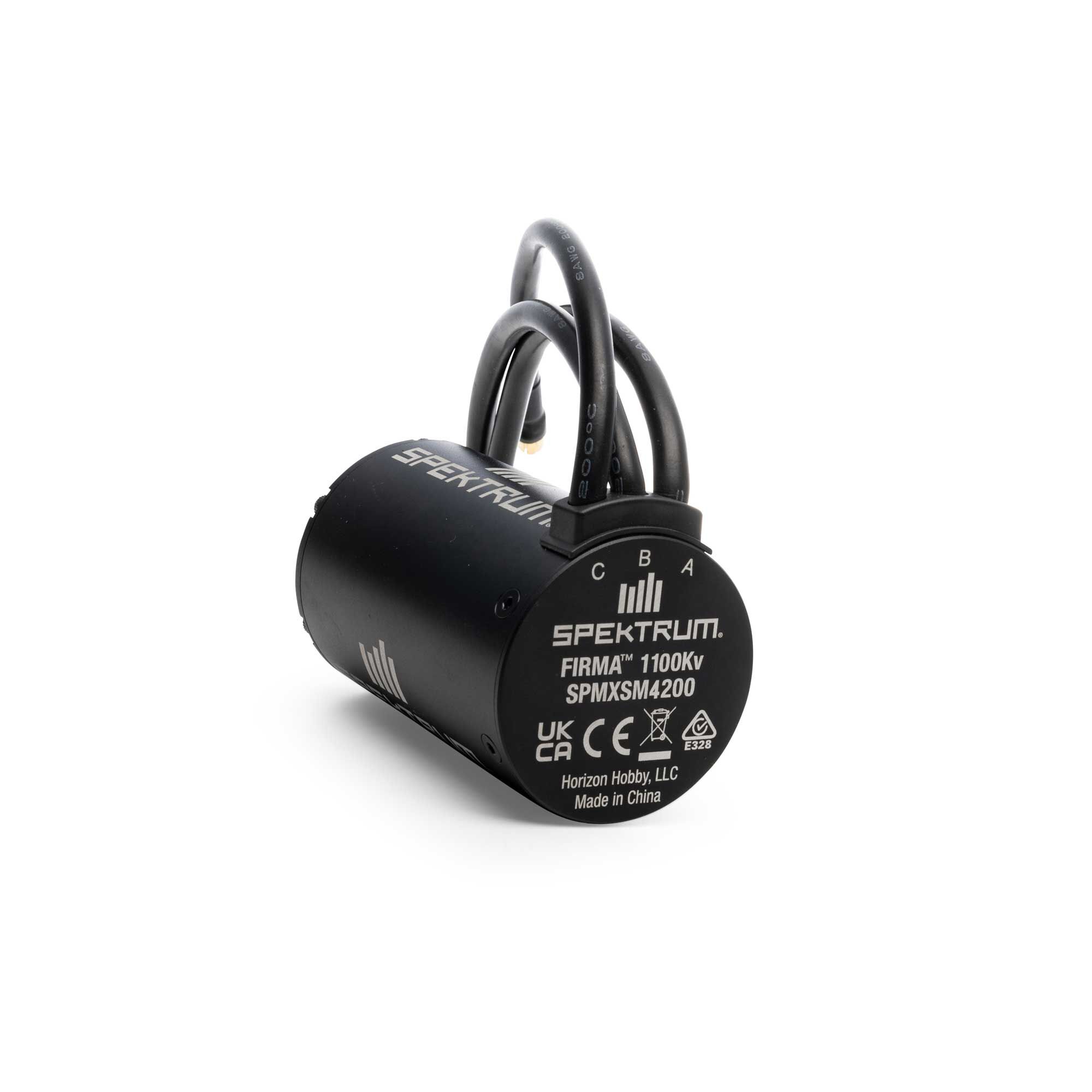 Spektrum Accessories Firma 5687 1100KV 4-Pole Brushless Motor, 8mm