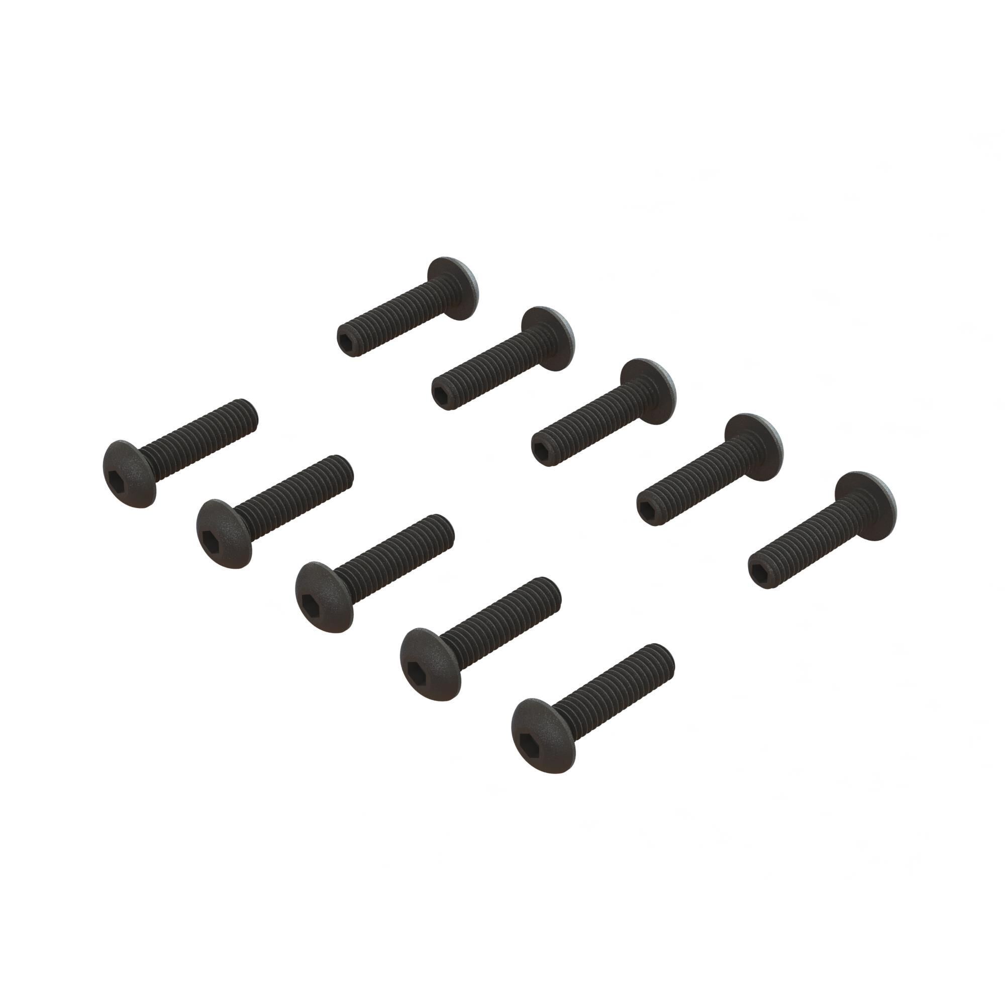 ARRMA Double Socket Button Head Screw M4x16mm (10)