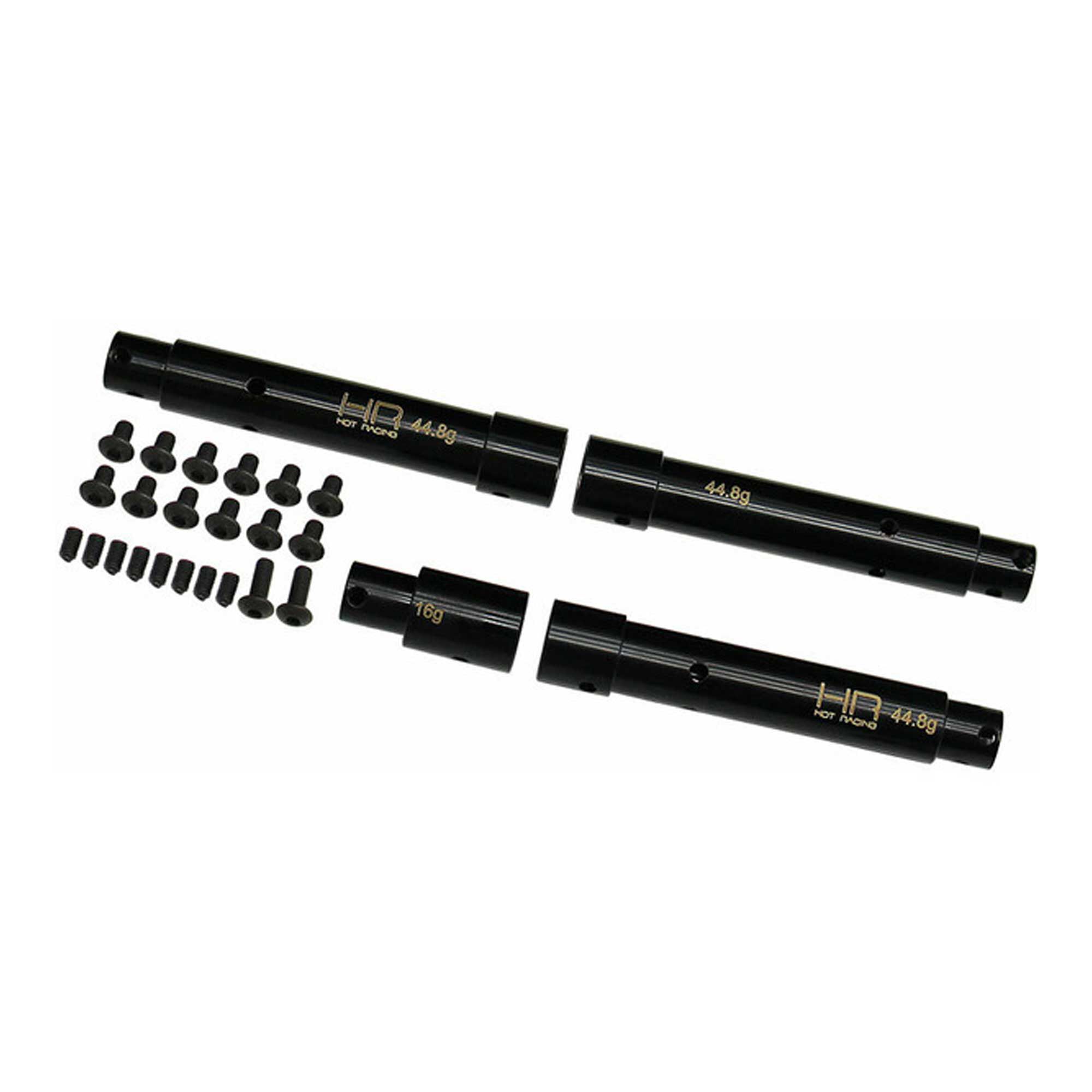 Hot Racing Brass Axle Tube Set: SCX PRO
