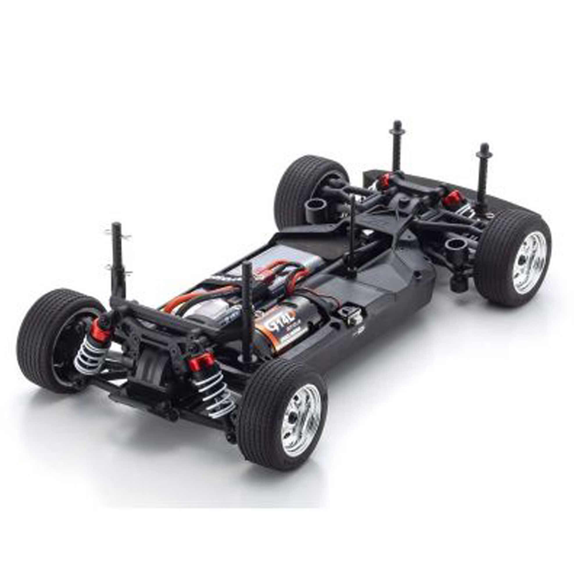 Kyosho 1/10 1967 Pontiac GTO Fazer Mk2 FZ02L Brushed 4x4 On-Road Touring RTR, Tyrol Blue