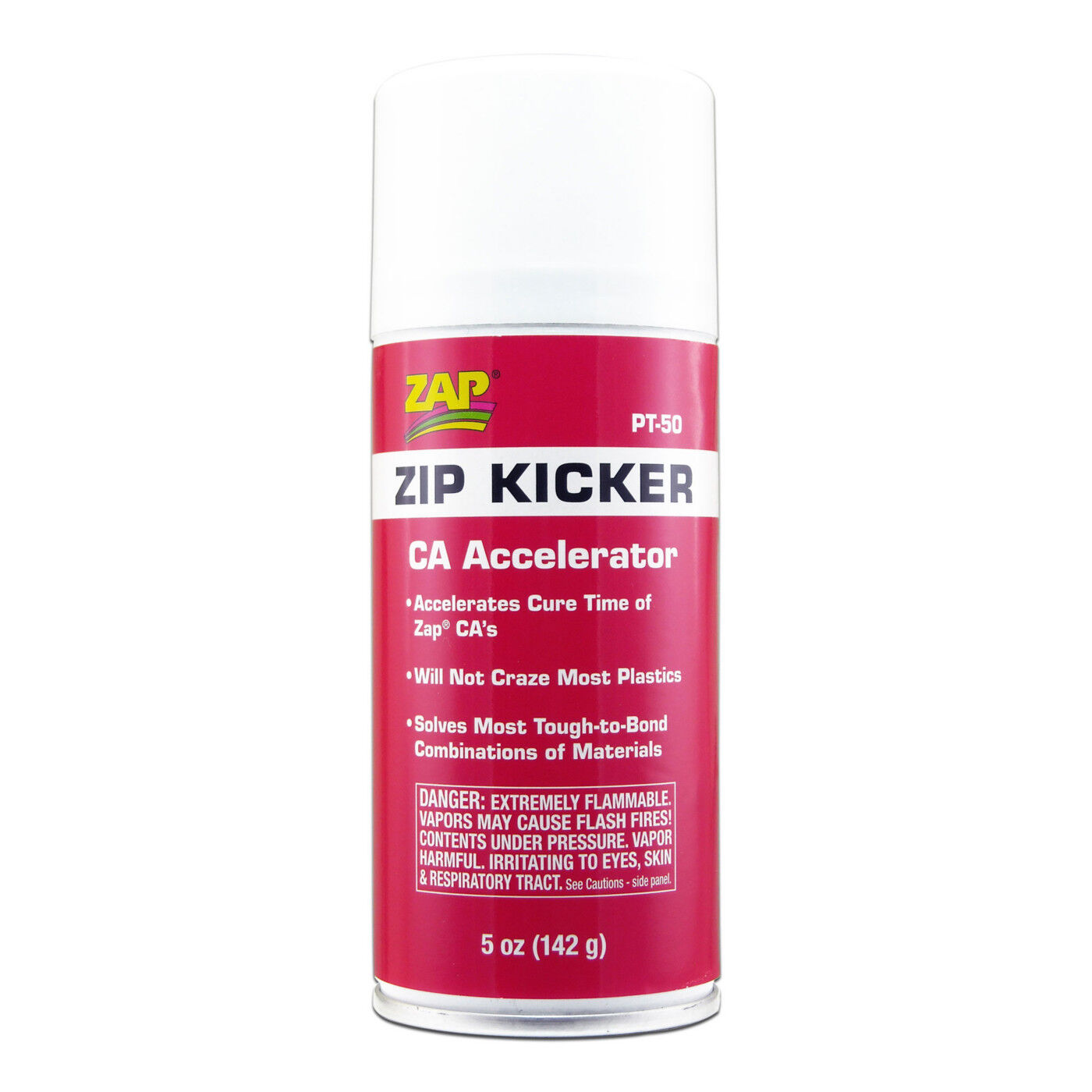 ZAP Glue Zip-Kicker Aerosol CA Accelerator, 5 oz