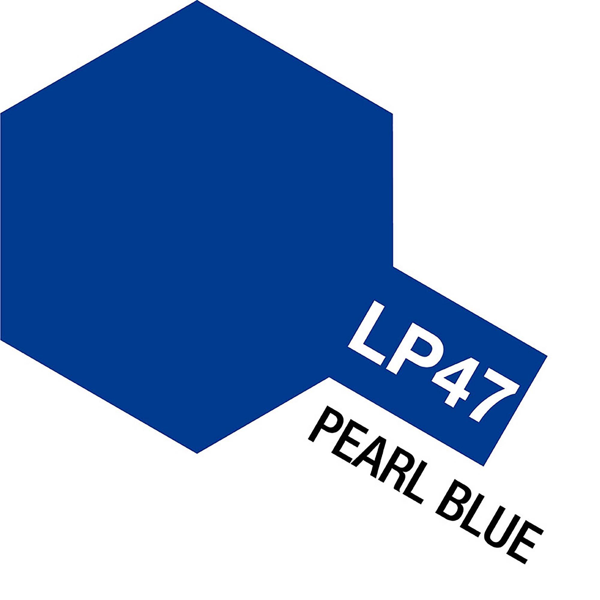 Tamiya Lacquer Paint, LP-47 Pearl Blue, 10 mL