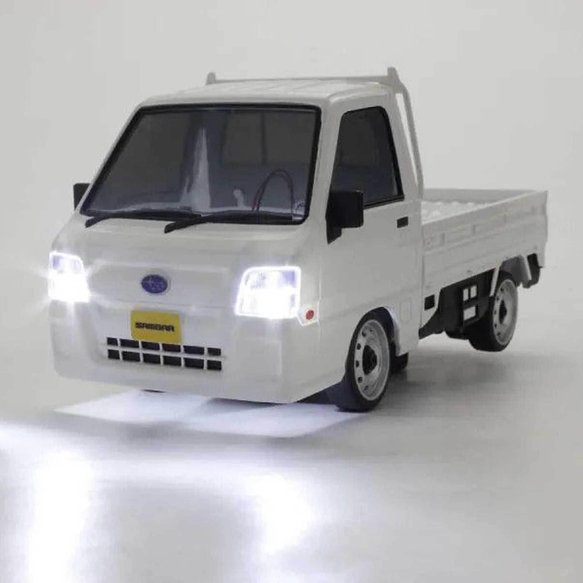 Kyosho 1/28 Subaru Sambar Kei Truck 2WD On-Road First Mini-Z RTR, White