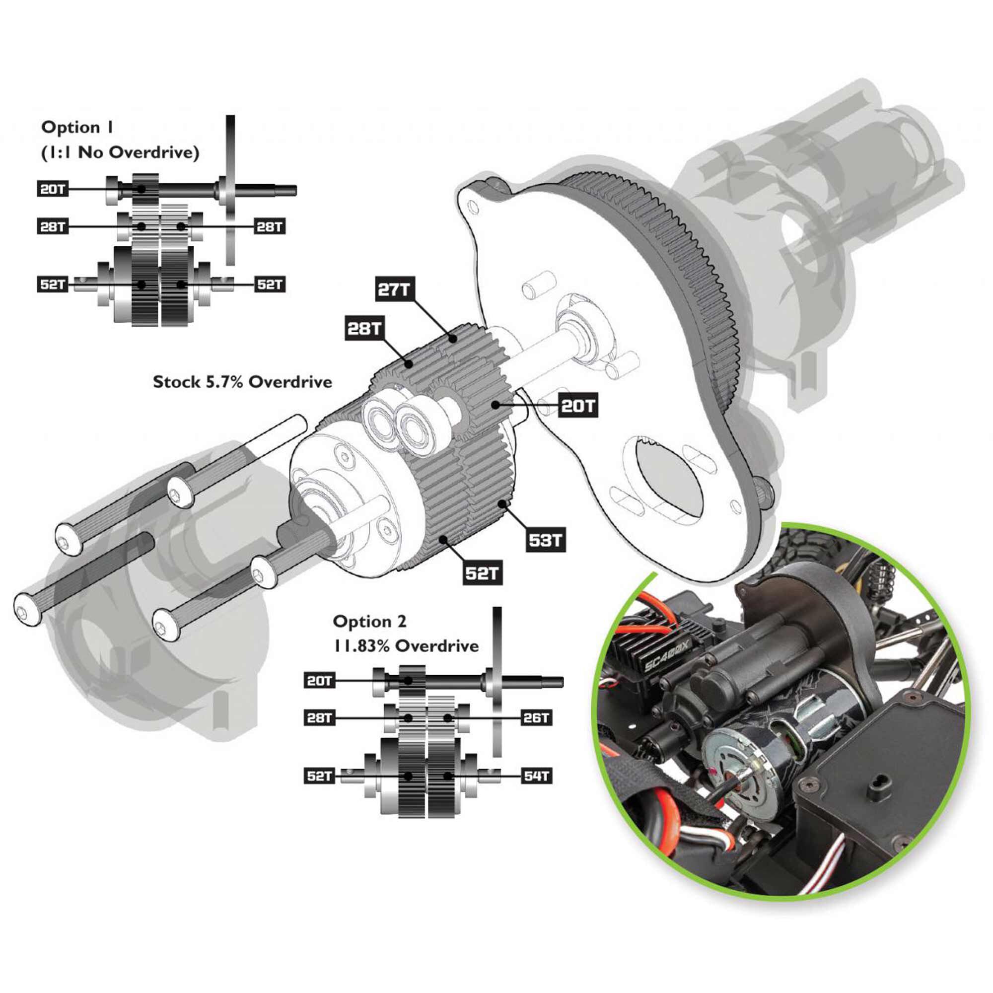 Team Associated 1/10 Enduro Trail Truck, Knightwalker RTR, Red