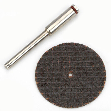 Dubro Products Cut Off Wheel/Mandrel, 1-1/4"