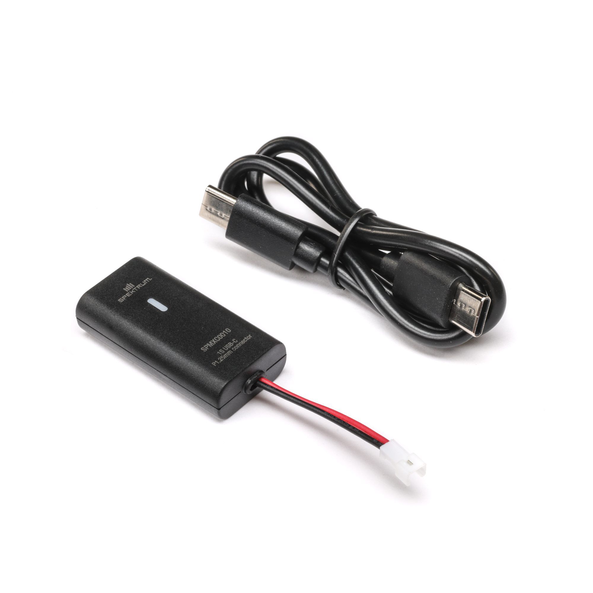 Spektrum Accessories 1S PH1.25 2-pin USB-C 500mAh Charger