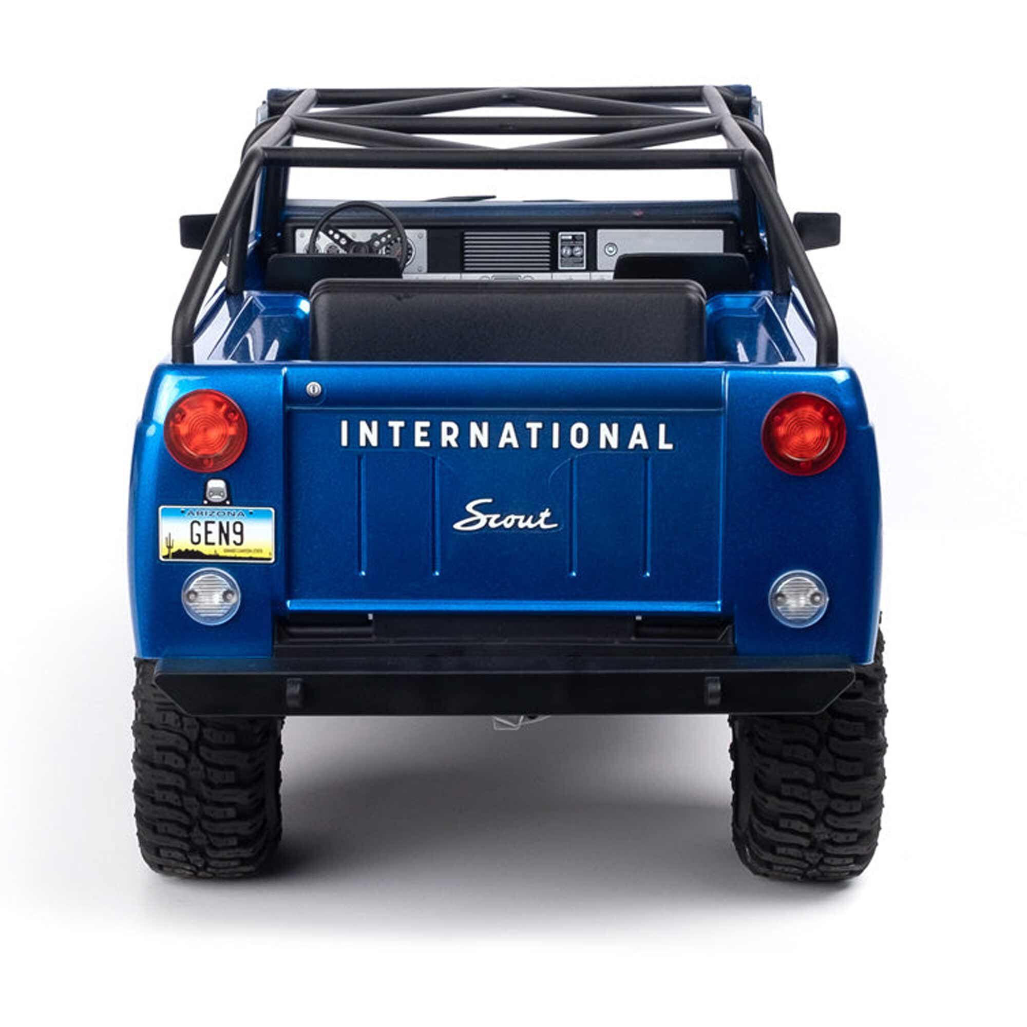 Redcat Racing 1/10 Gen9 International Scout 800A 4x4 Rock Crawler RTR, Blue