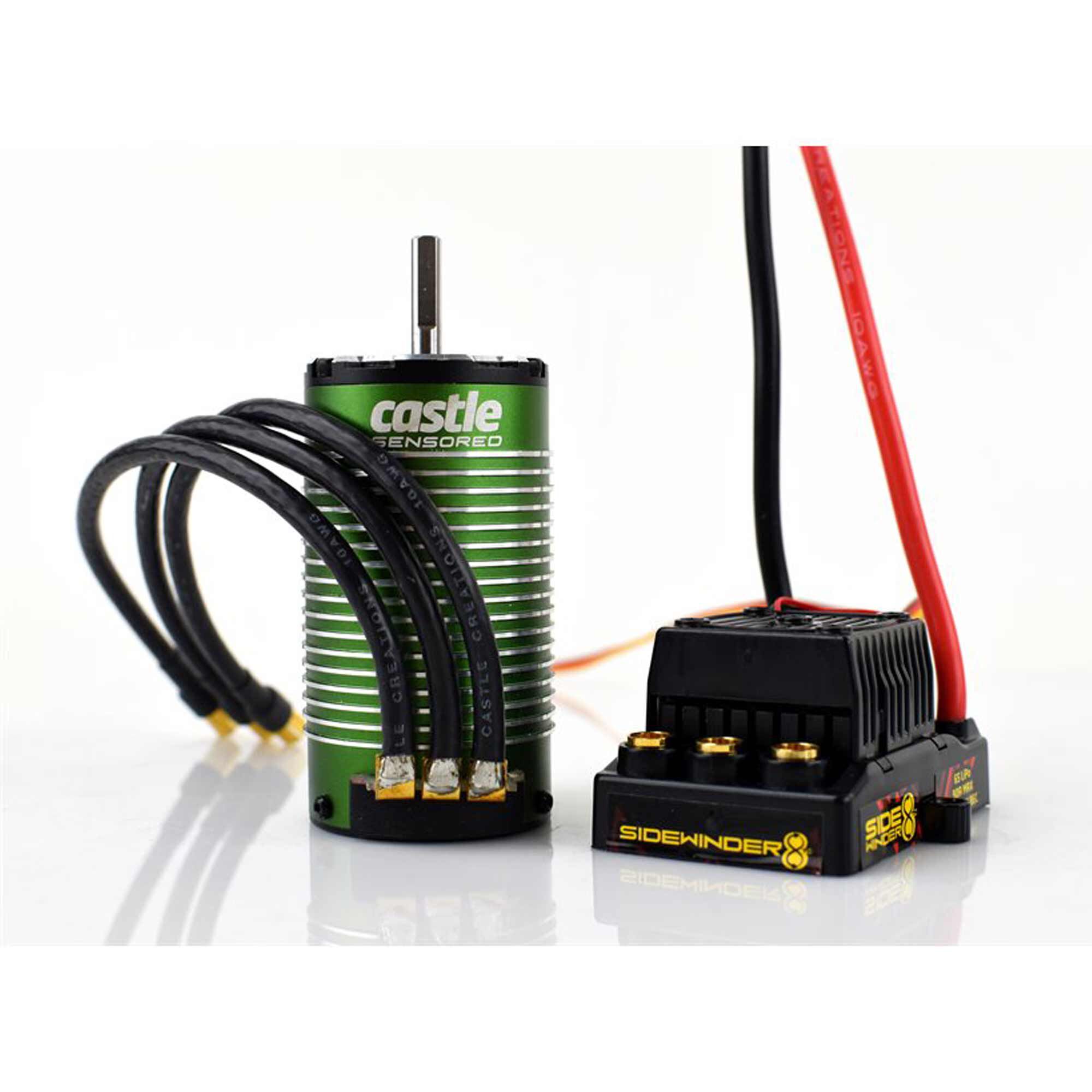 Castle Creations 1/8 Sidewinder ESC / 2200Kv V2 Motor Combo