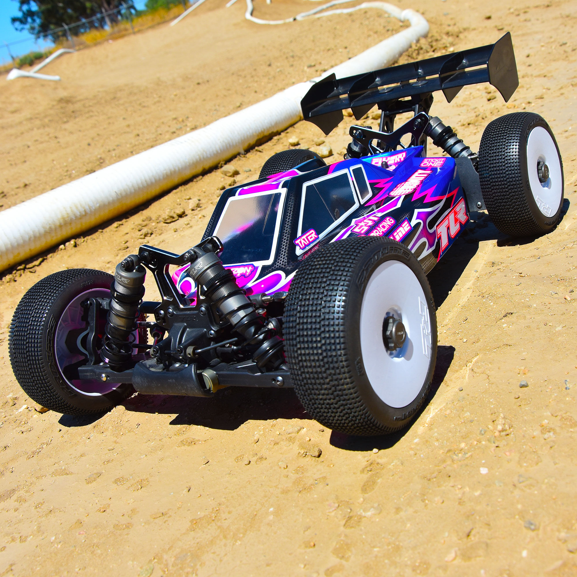 Pro-Line Racing 1/8 Sector Clear Body: TLR 8ight-X/E 2.0