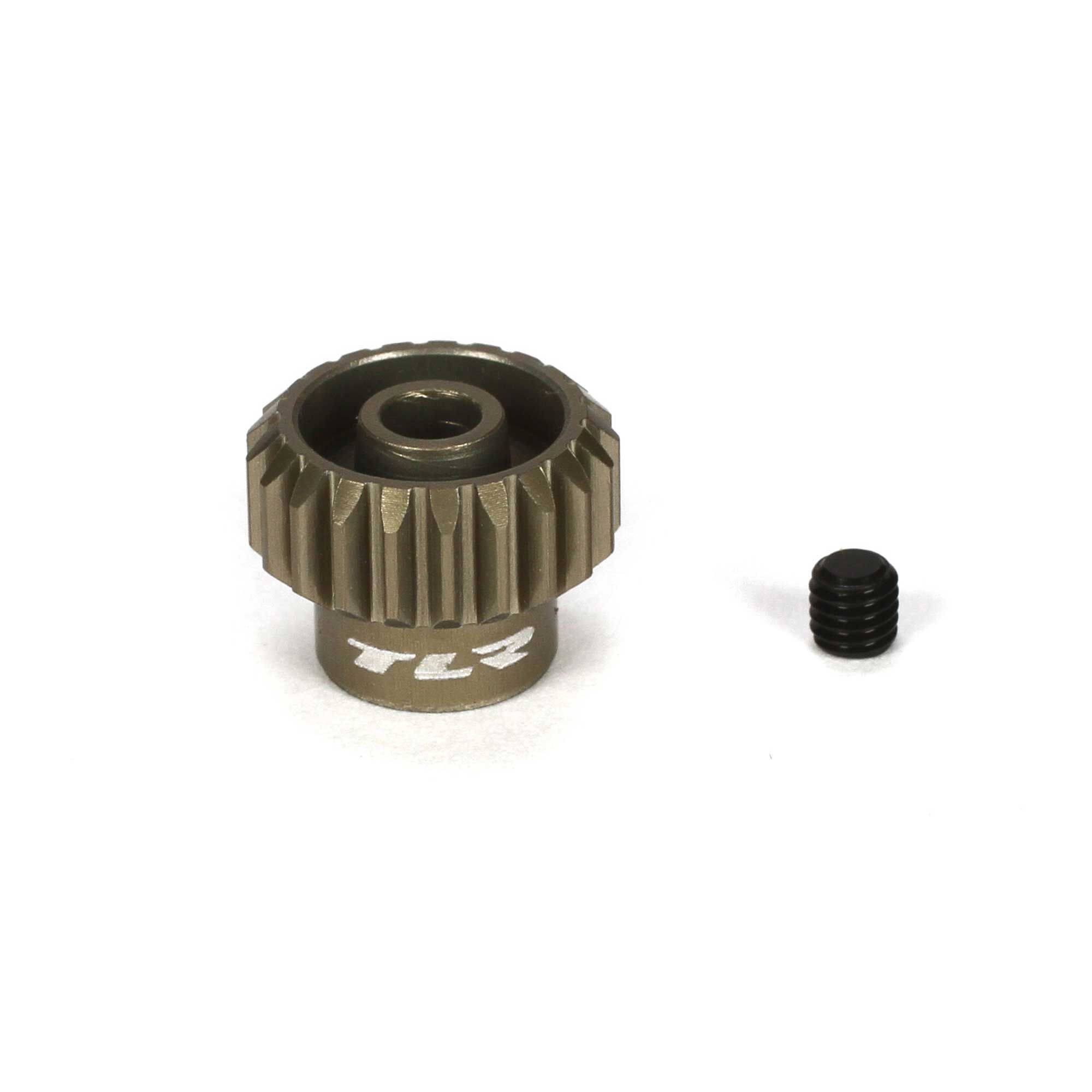 Team Losi Racing 48P Aluminum Pinion Gear, 21T