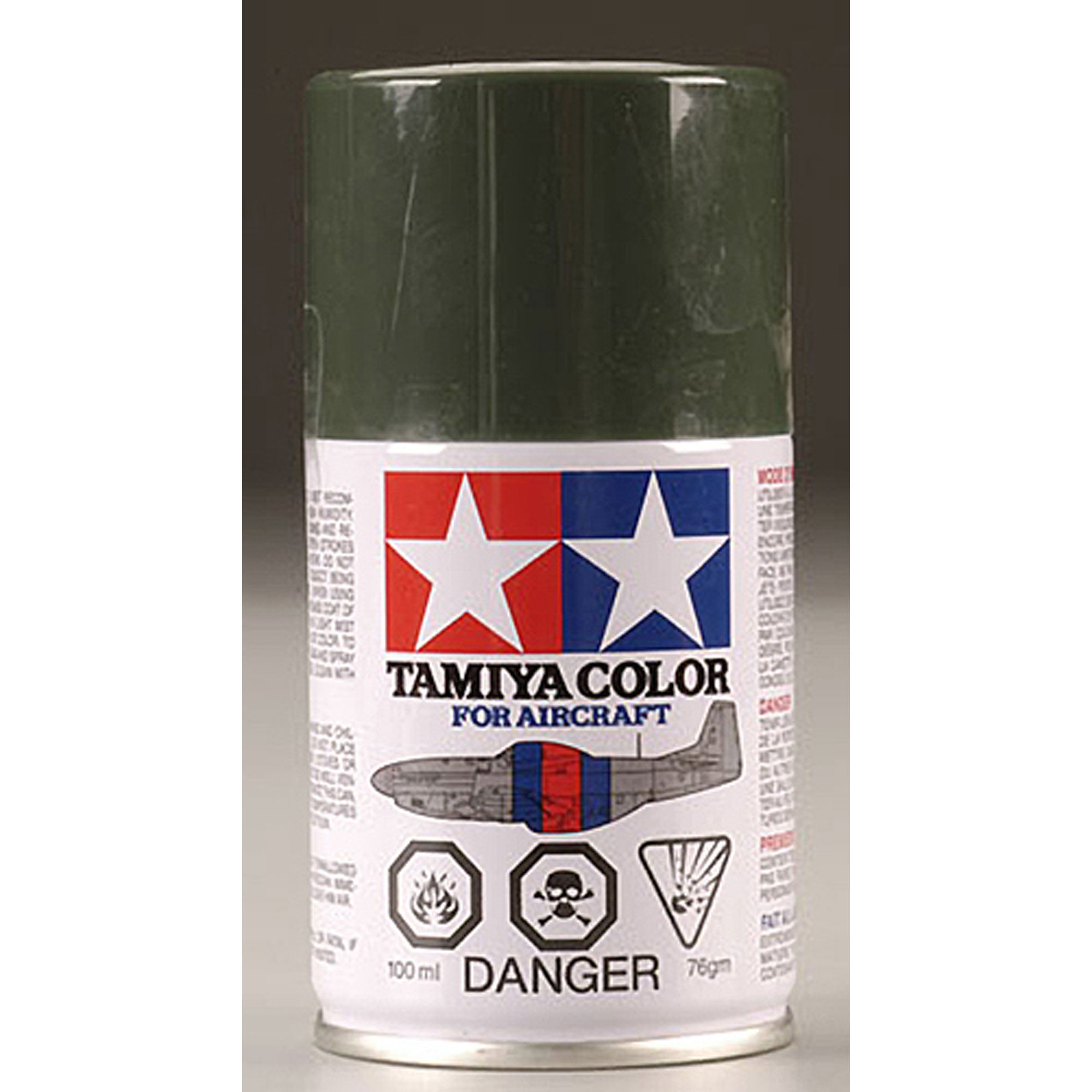 Tamiya Aircraft Spray Paint AS-24 Dark Green (German Air) 100ml