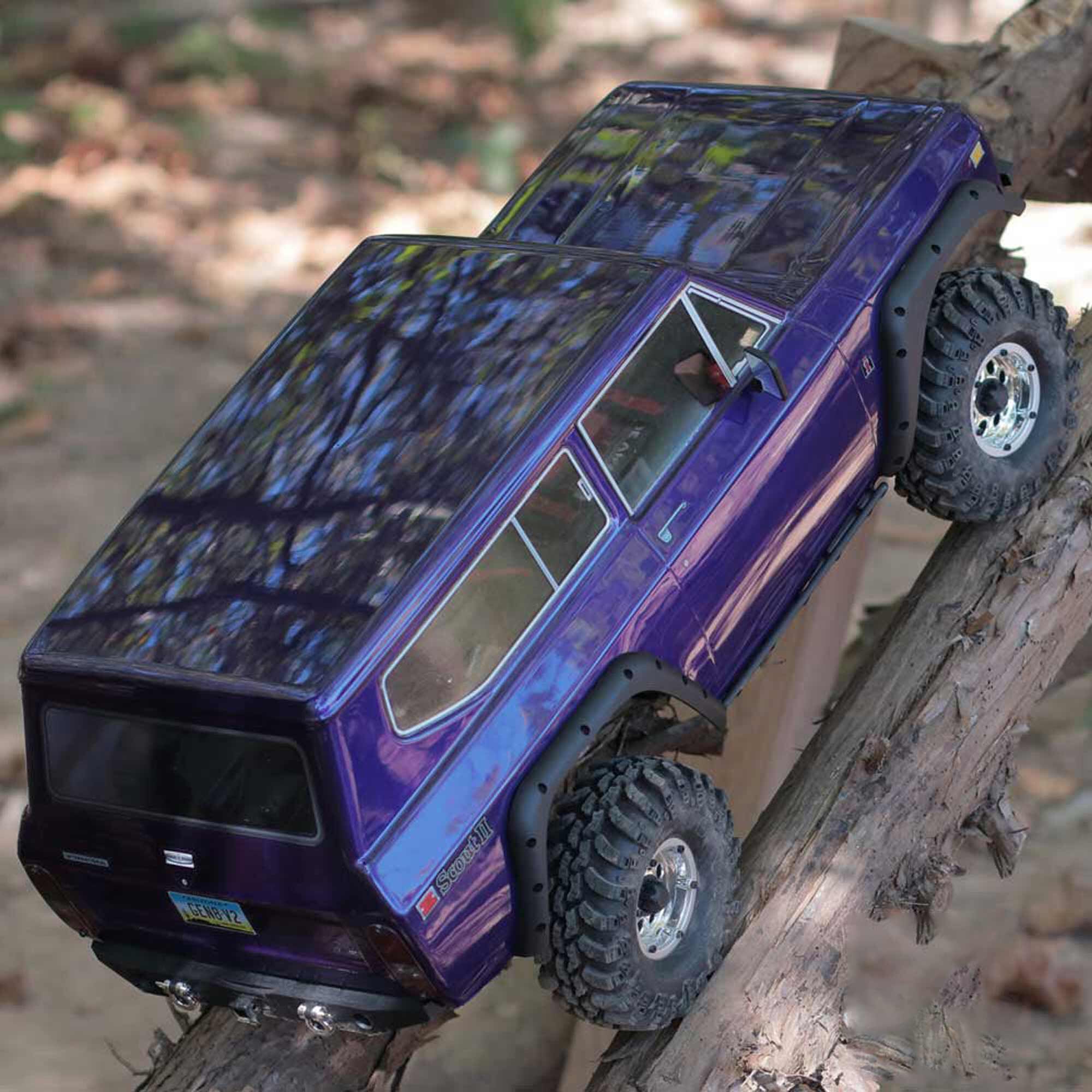 Redcat Racing 1/10 Gen8 V2 International Harvester Scout II Brushed 4X4 Crawler RTR, Purple