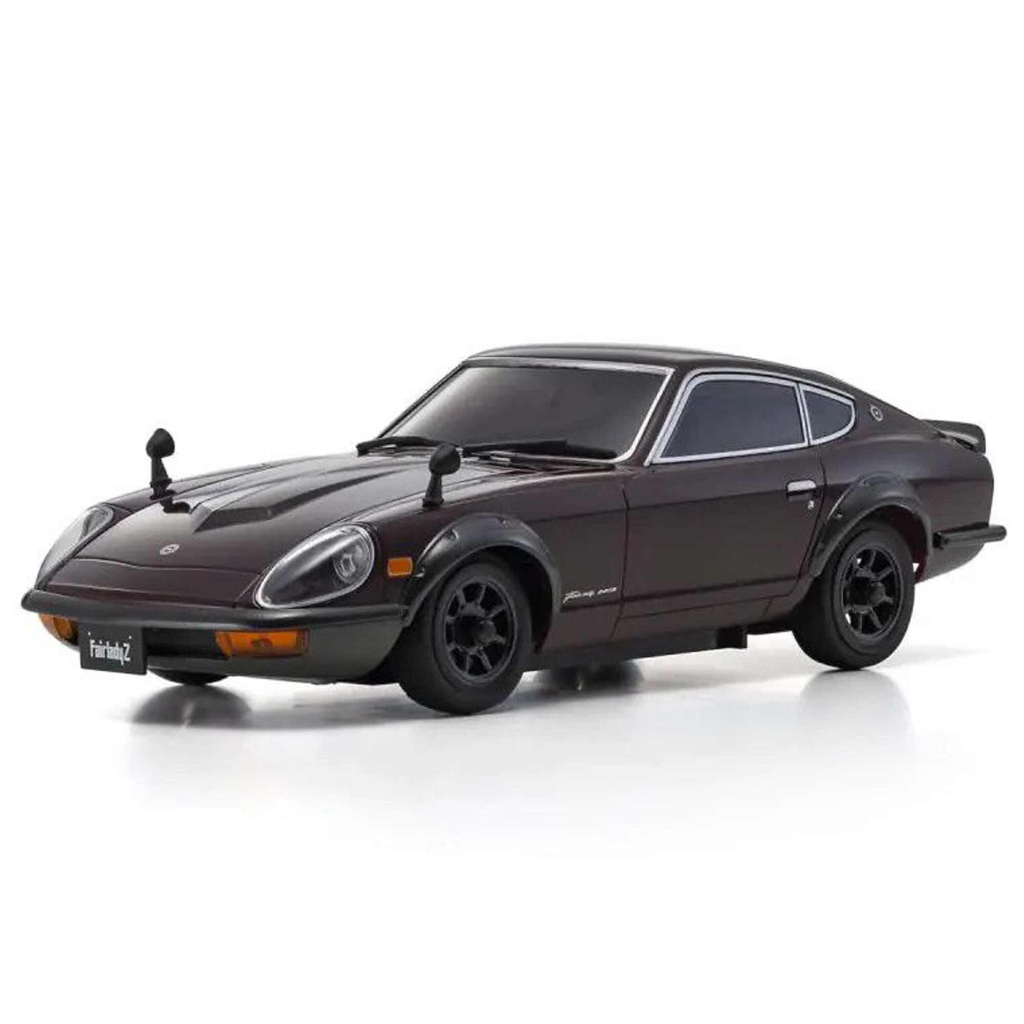 Kyosho 1/28 Fairlady 240ZG Mini-Z AWD RTR, Maroon