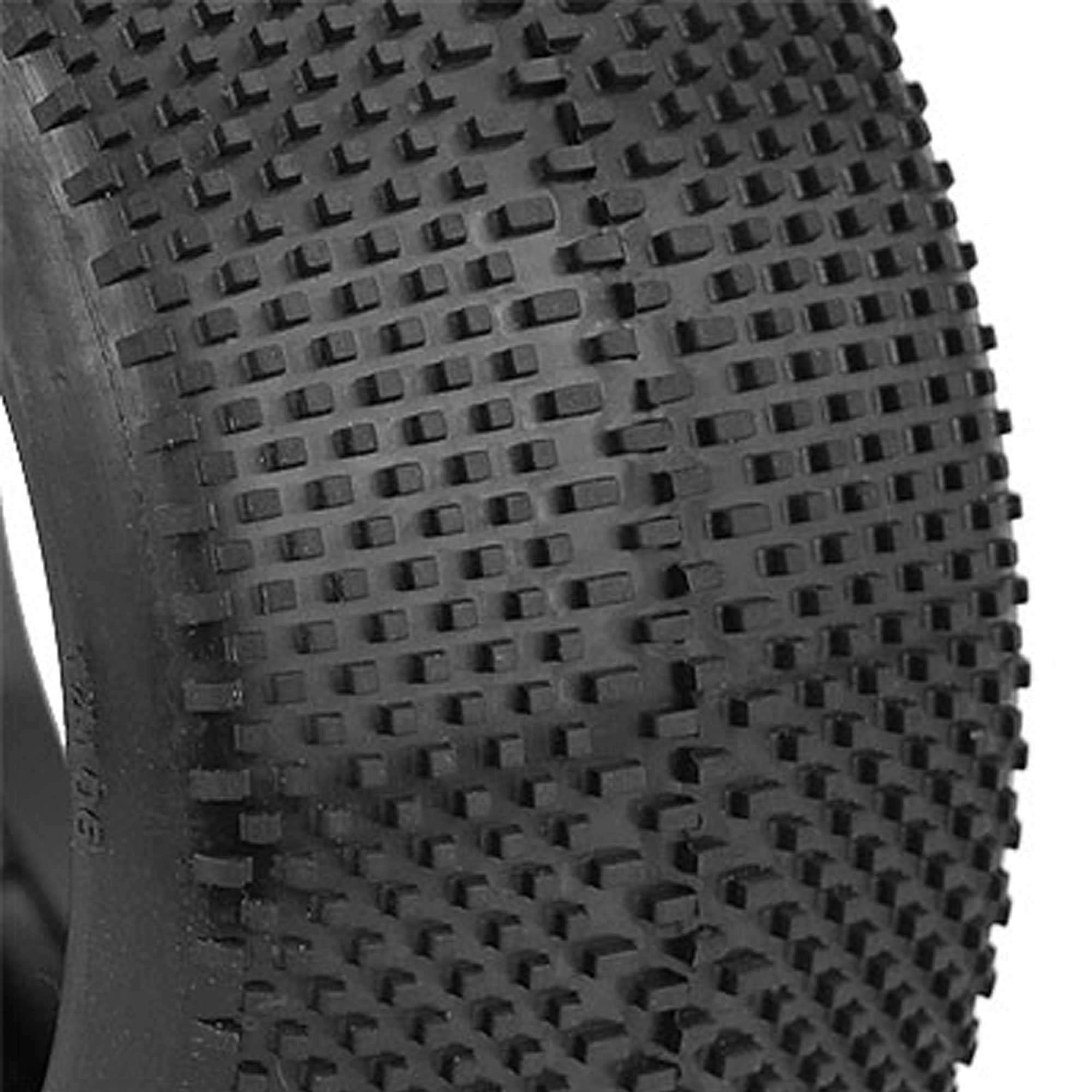 AKA PRODUCTS, INC. 1/8 EVO Gridiron Super Soft Long Wear Tires, Red Inserts (2): Truggy