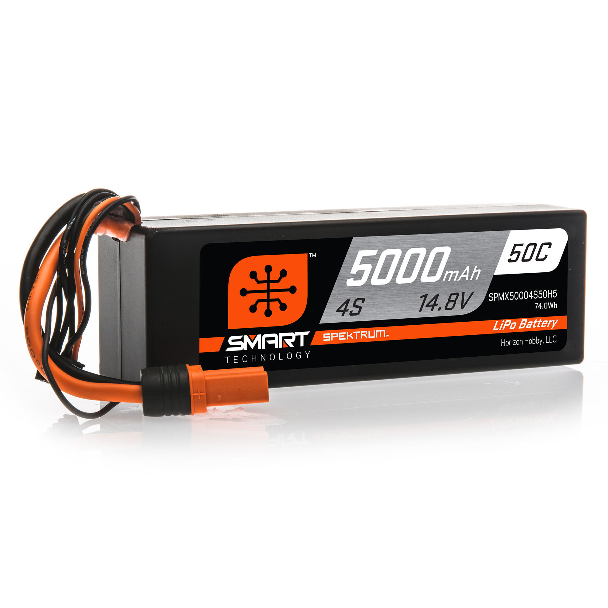 Spektrum Accessories Smart Powerstage Surface Bundle: 5000mAh 4S 50C LiPo Battery (IC5) / 100W S100 Charger