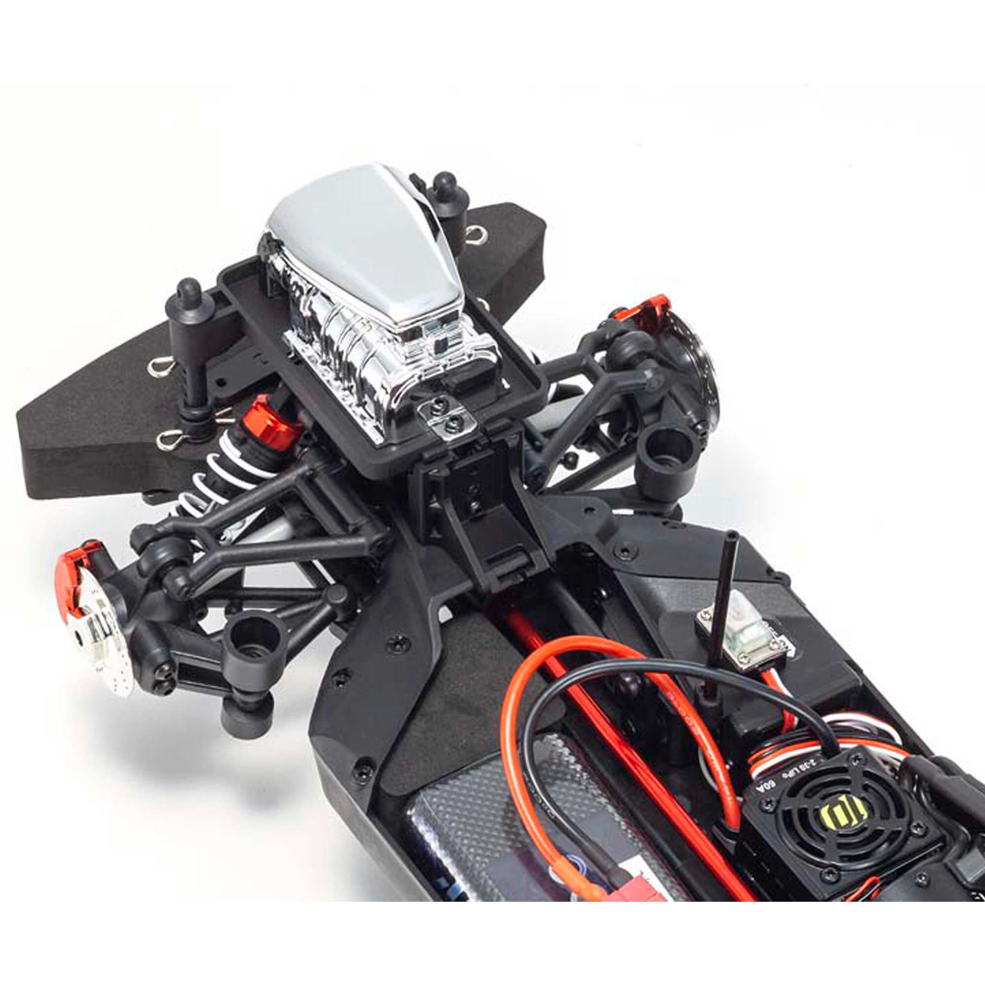 Kyosho 1/10 Fazer MK2 1970 Dodge Charger Supercharged 4x4 Brushless Electric Touring RTR, Gray