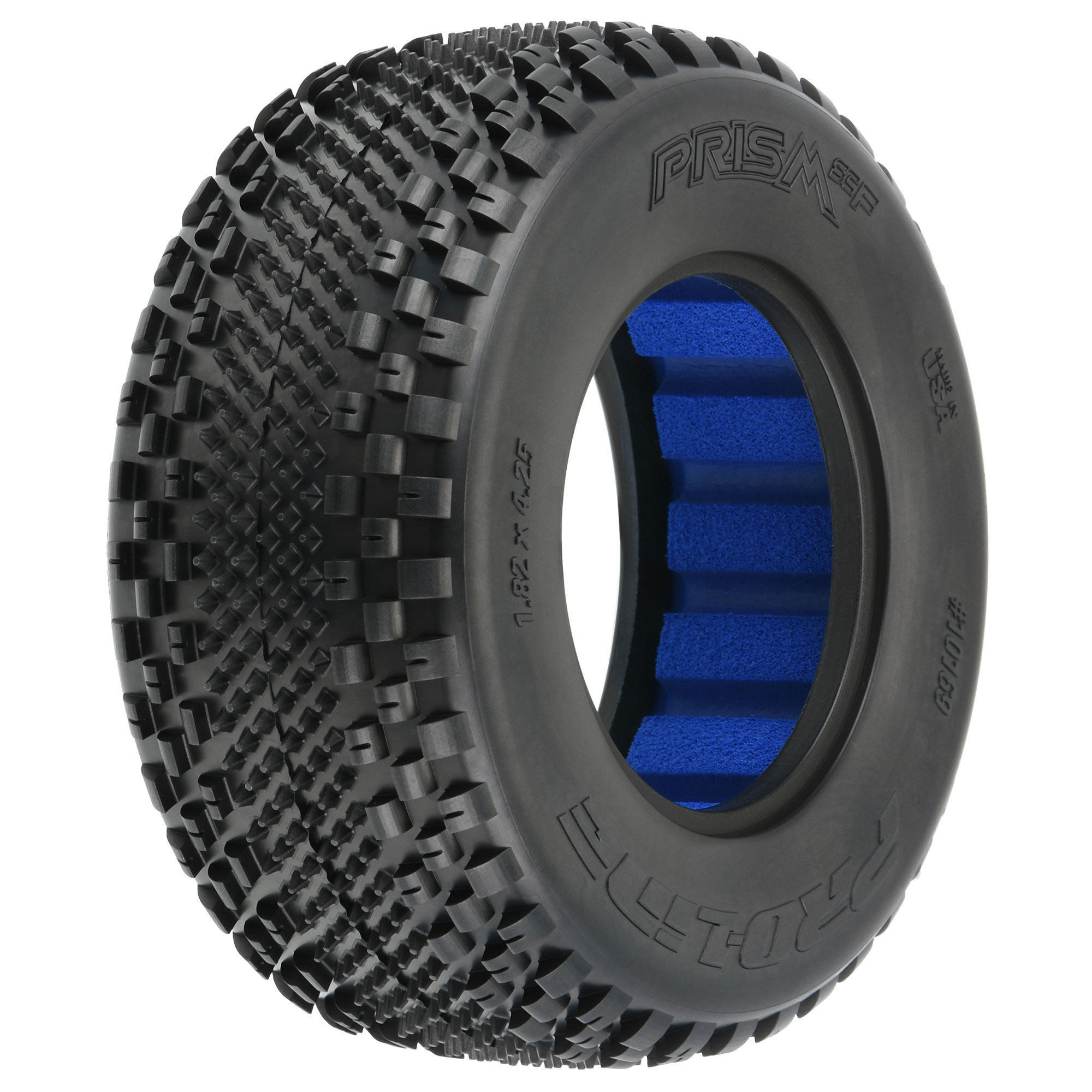 Pro-Line Racing 1/10 Prism CR3 Front 2.2"/3.0" Carpet Short Course Tires (2)