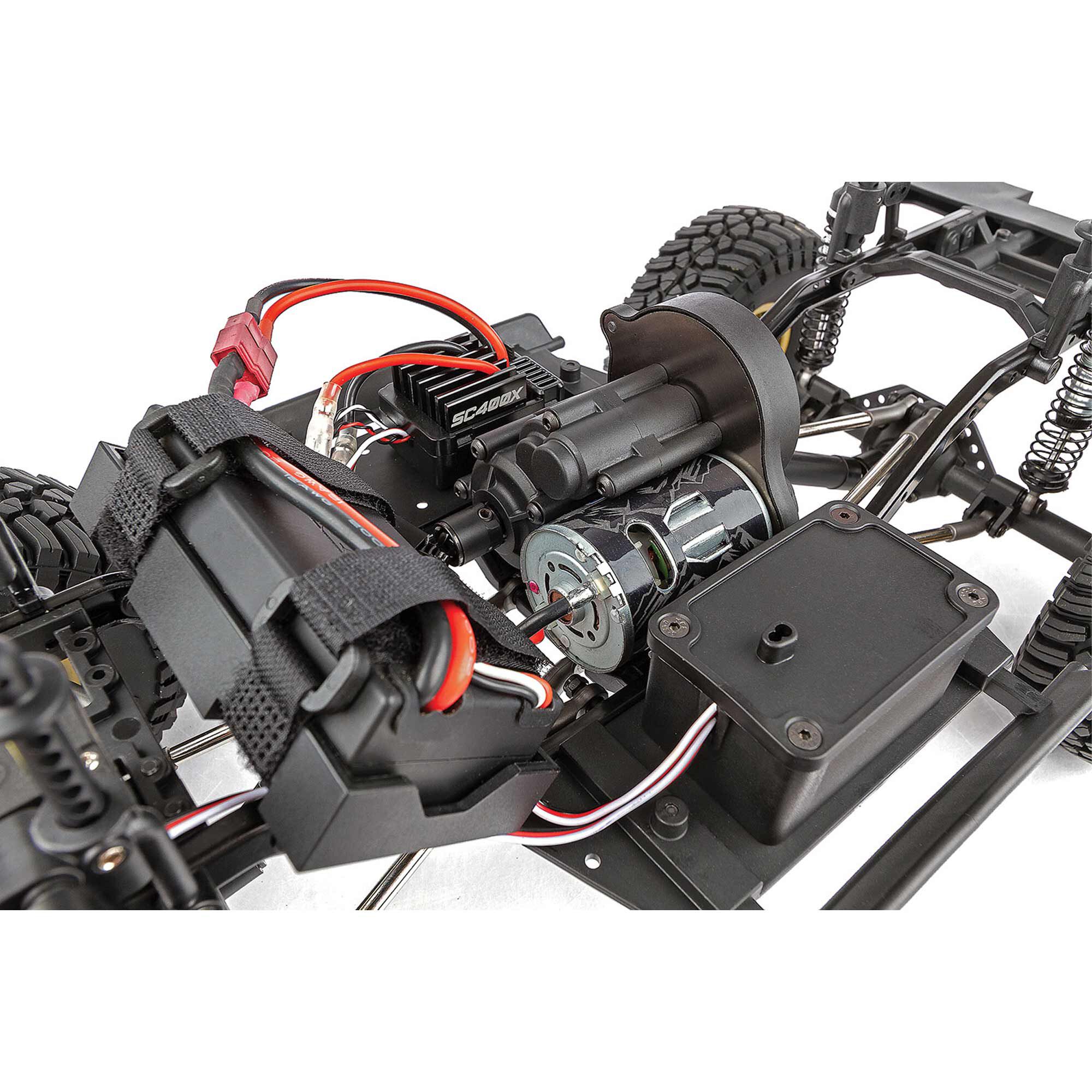 Team Associated 1/10 Enduro Trail Truck, Sendero HD Titanium RTR, LiPo Combo