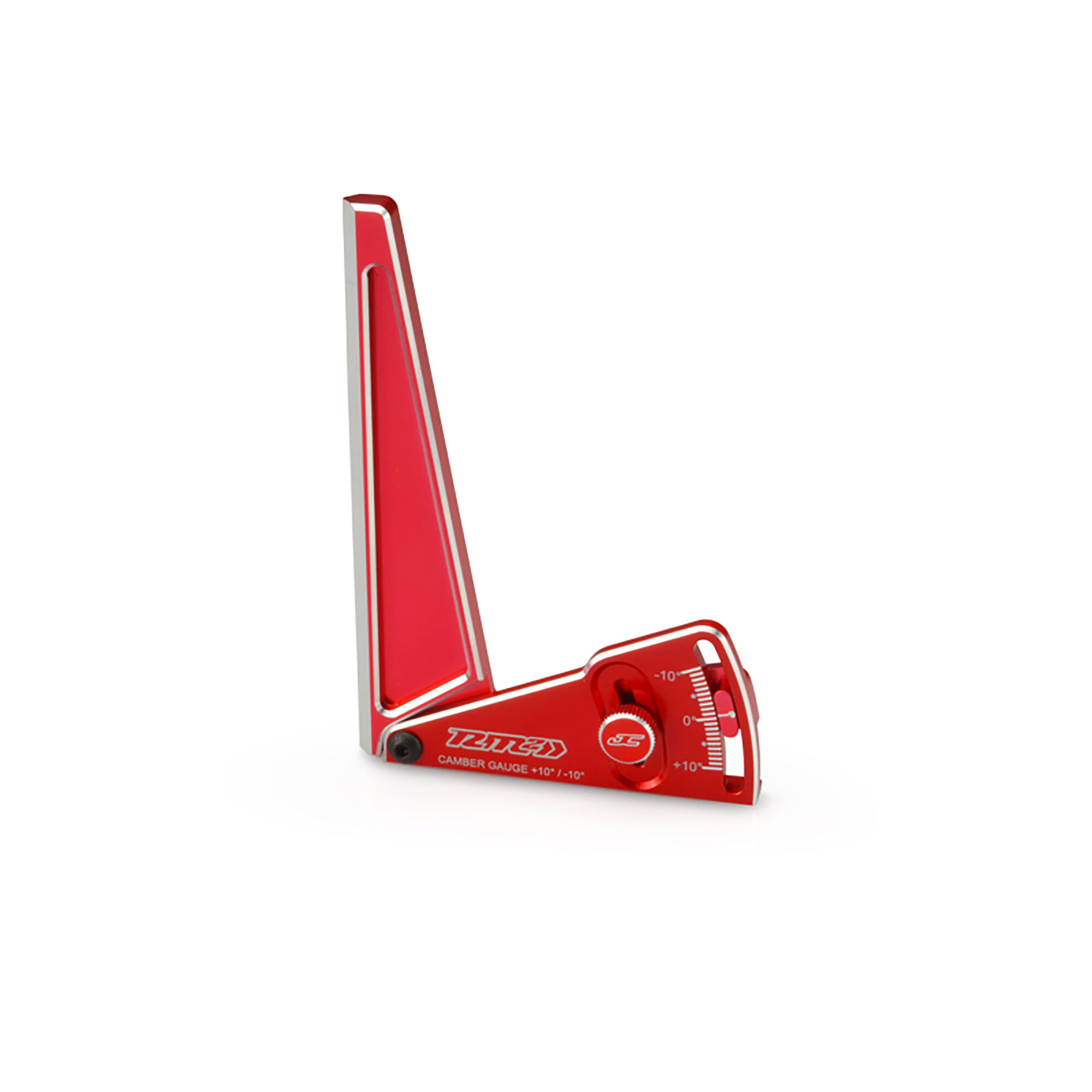 JConcepts, Inc. RM2 Aluminum camber gauge 120mm - red