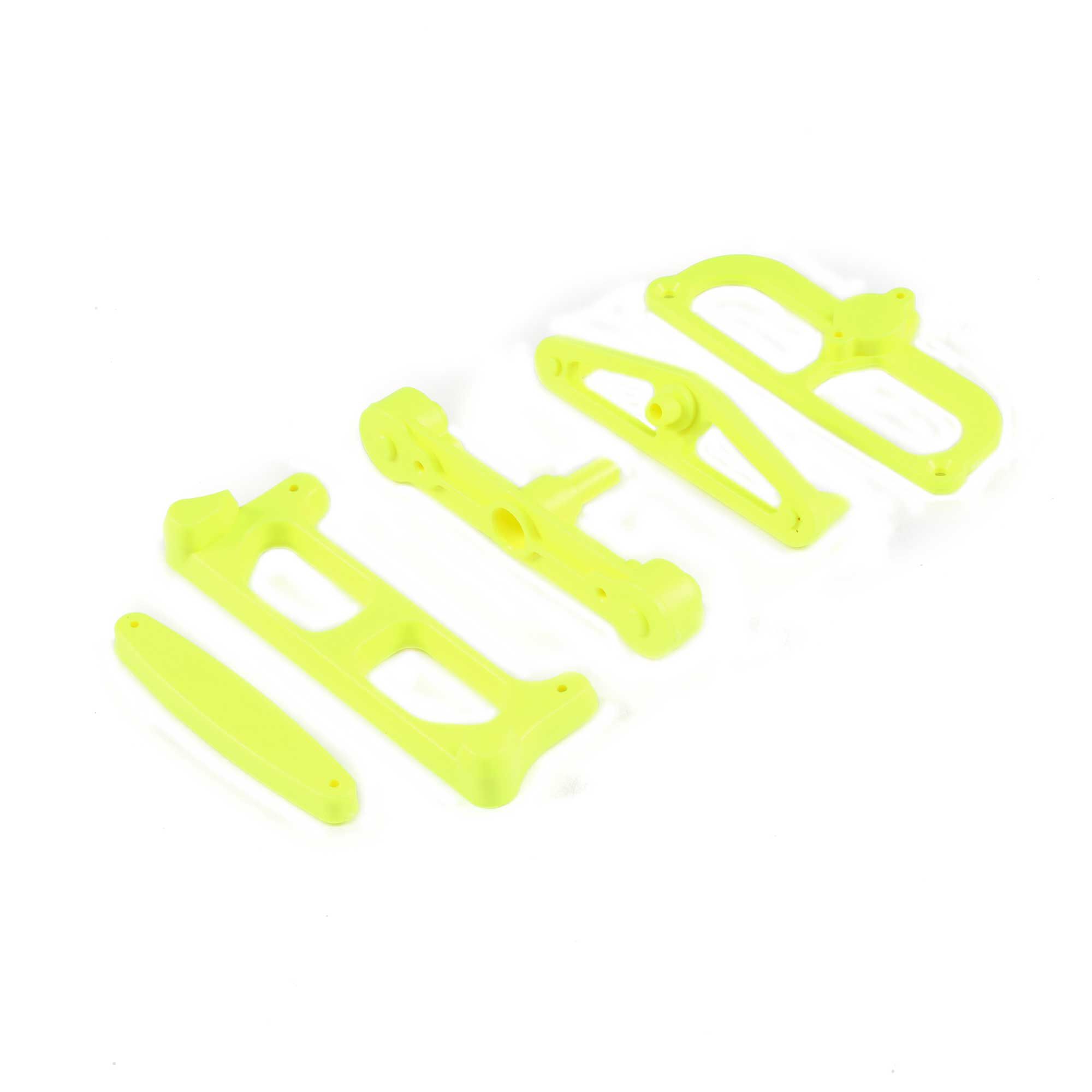 Team Losi Racing Starter Box, Positioning Mounts, Flourescent Yellow