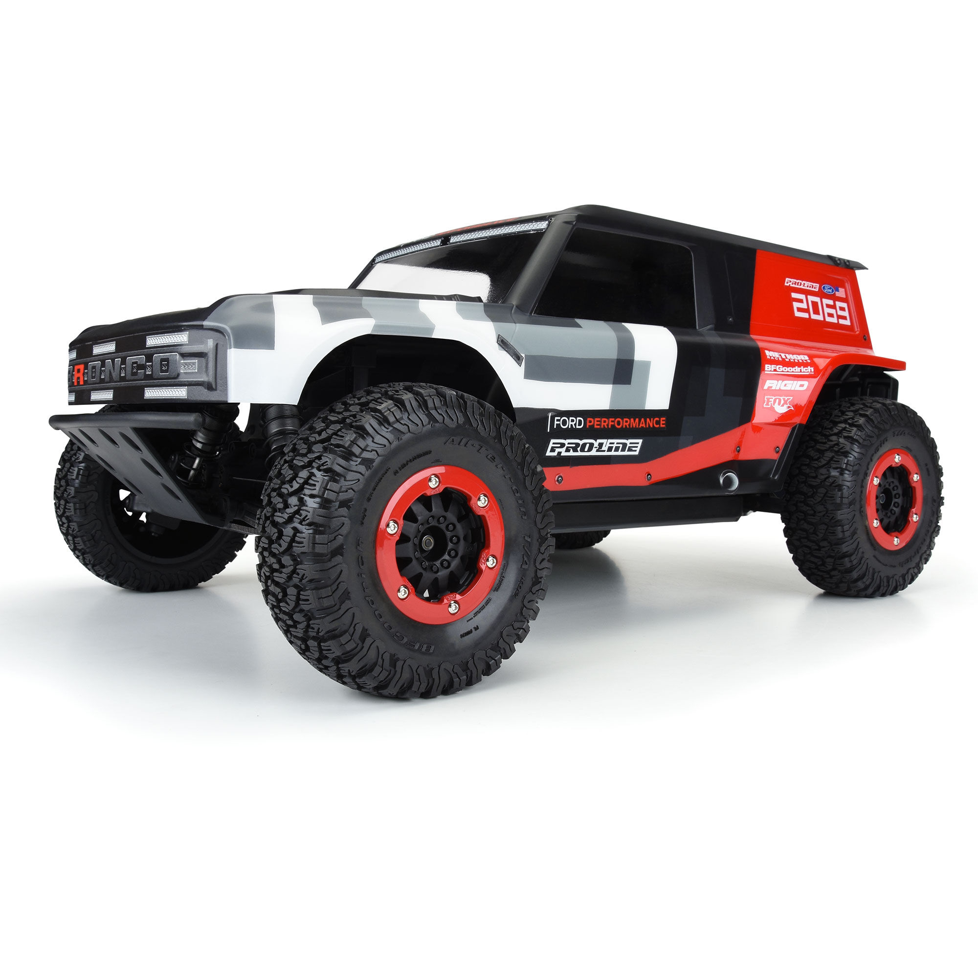 Pro-Line Racing 1/10 Ford Bronco R Clear Body: Short Course