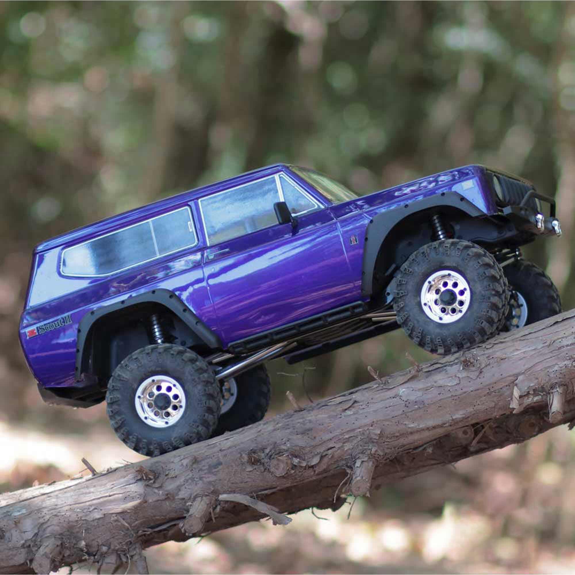 Redcat Racing 1/10 Gen8 V2 International Harvester Scout II Brushed 4X4 Crawler RTR, Purple