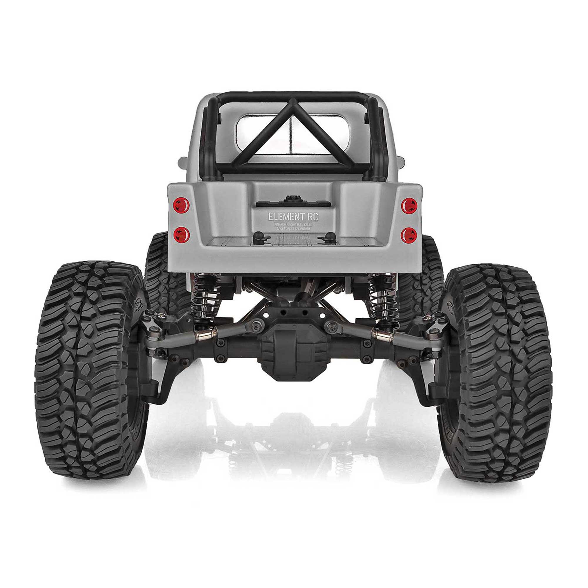 Team Associated 1/10 Enduro Ecto 4x4 Trail Truck RTR, Portal Axles, Gray, LiPo Combo