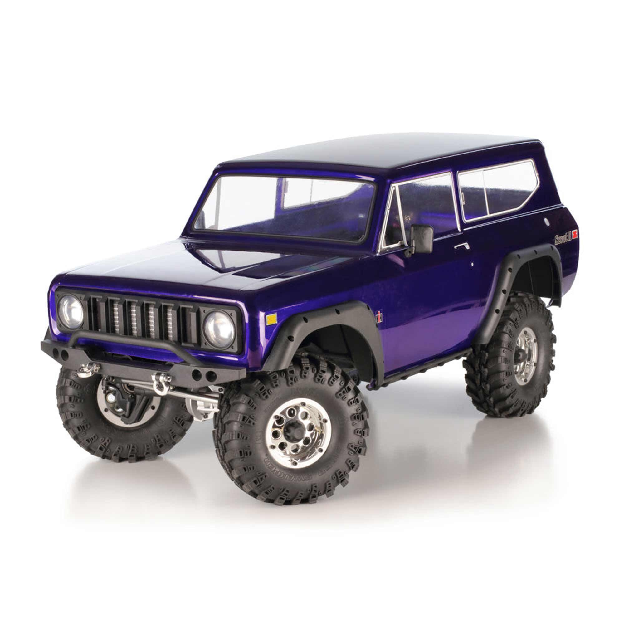 Redcat Racing 1/10 Gen8 V2 International Harvester Scout II Brushed 4X4 Crawler RTR, Purple