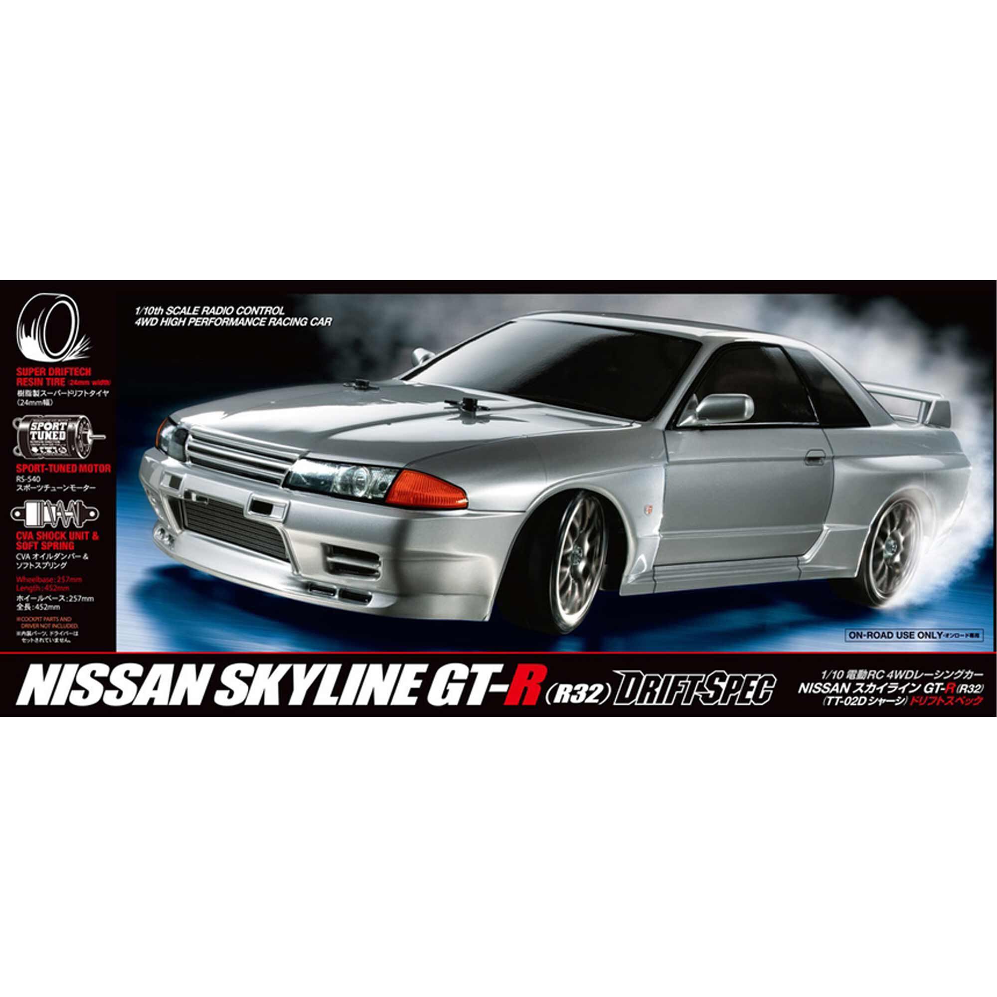 Tamiya 1/10 Nissan Skyline GT-R R32 Drift Kit