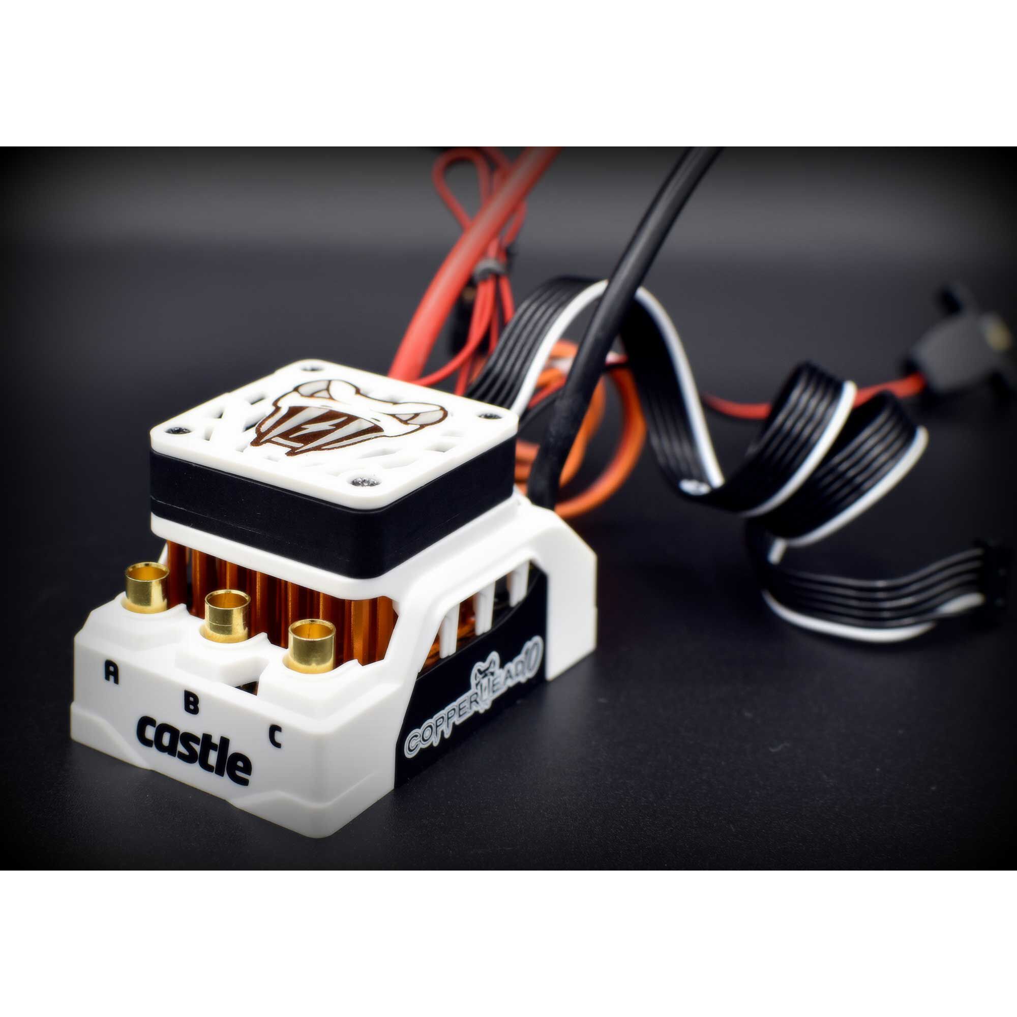 Castle Creations Copperhead 10 16.8V Waterproof Sensored ESC, Special Edition
