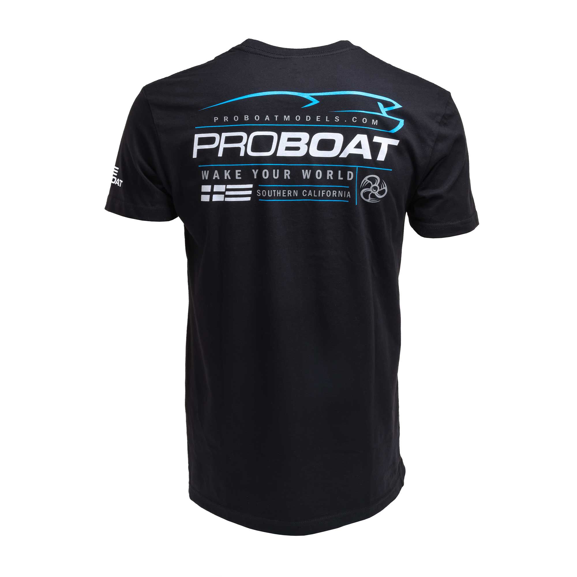 Pro Boat Pro Boat Wake T-Shirt Black, Large