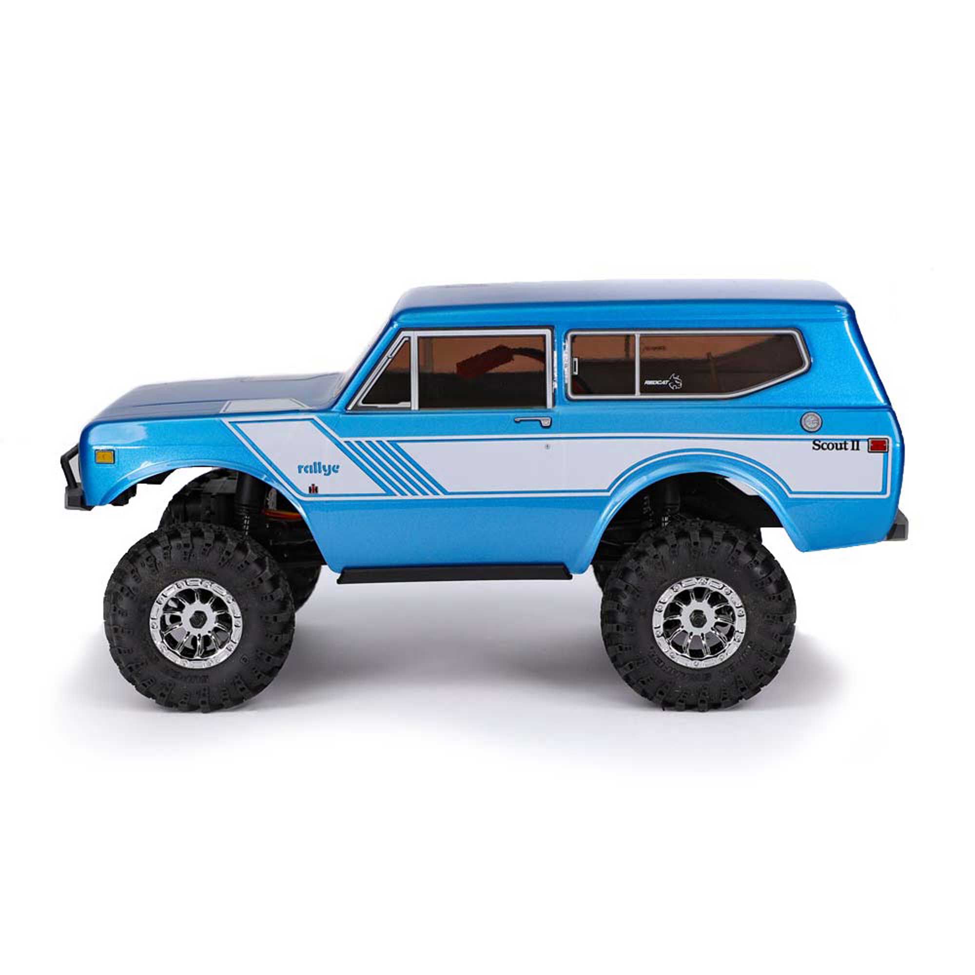 Redcat Racing 1/18 Ascent-18 International Scout II 4x4 Rock Crawler RTR, Blue