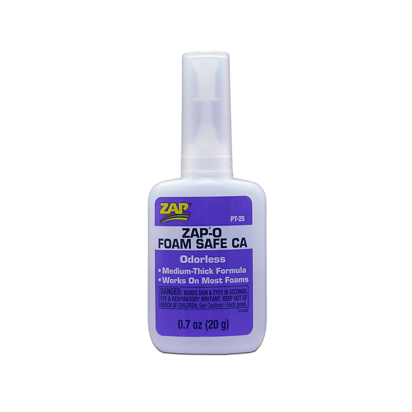 ZAP Glue ZAP-O Foam Safe CA Glue, .7 oz