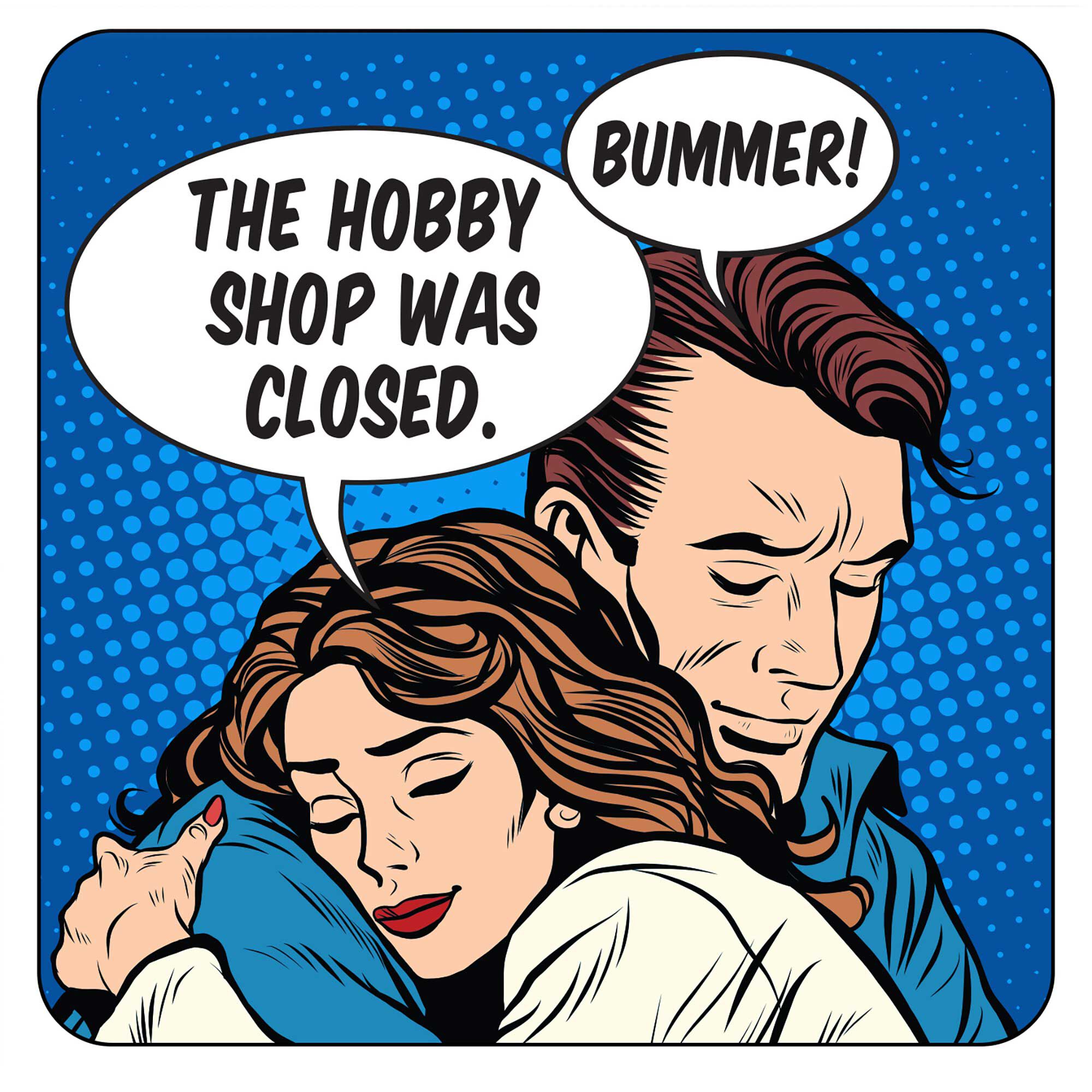 Horizon Hobby Hobby Shop Closed Sticker