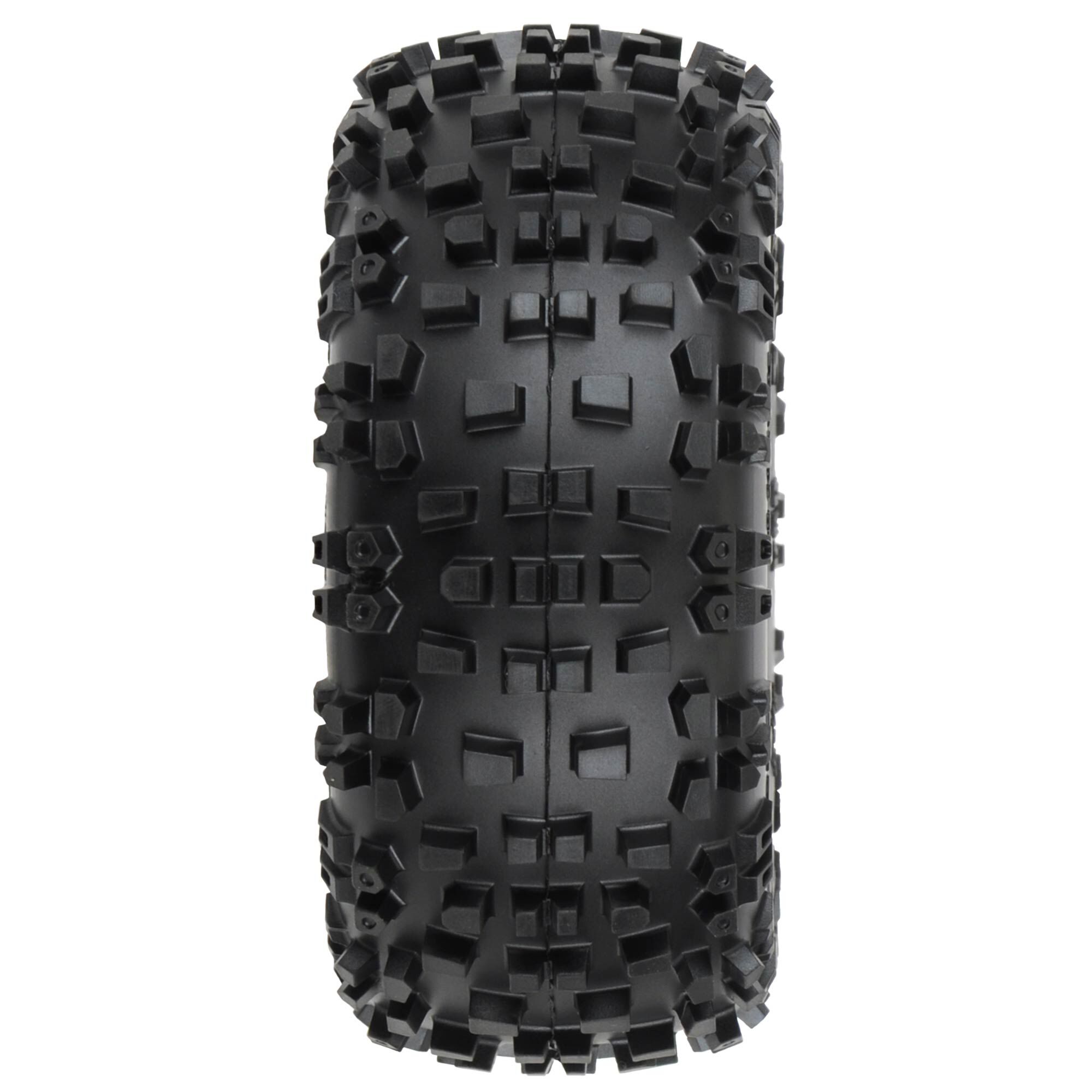 Pro-Line Racing 1/10 Badlands F/R 2.8" MT Tires Mounted 12mm/14mm Black Raid (2)